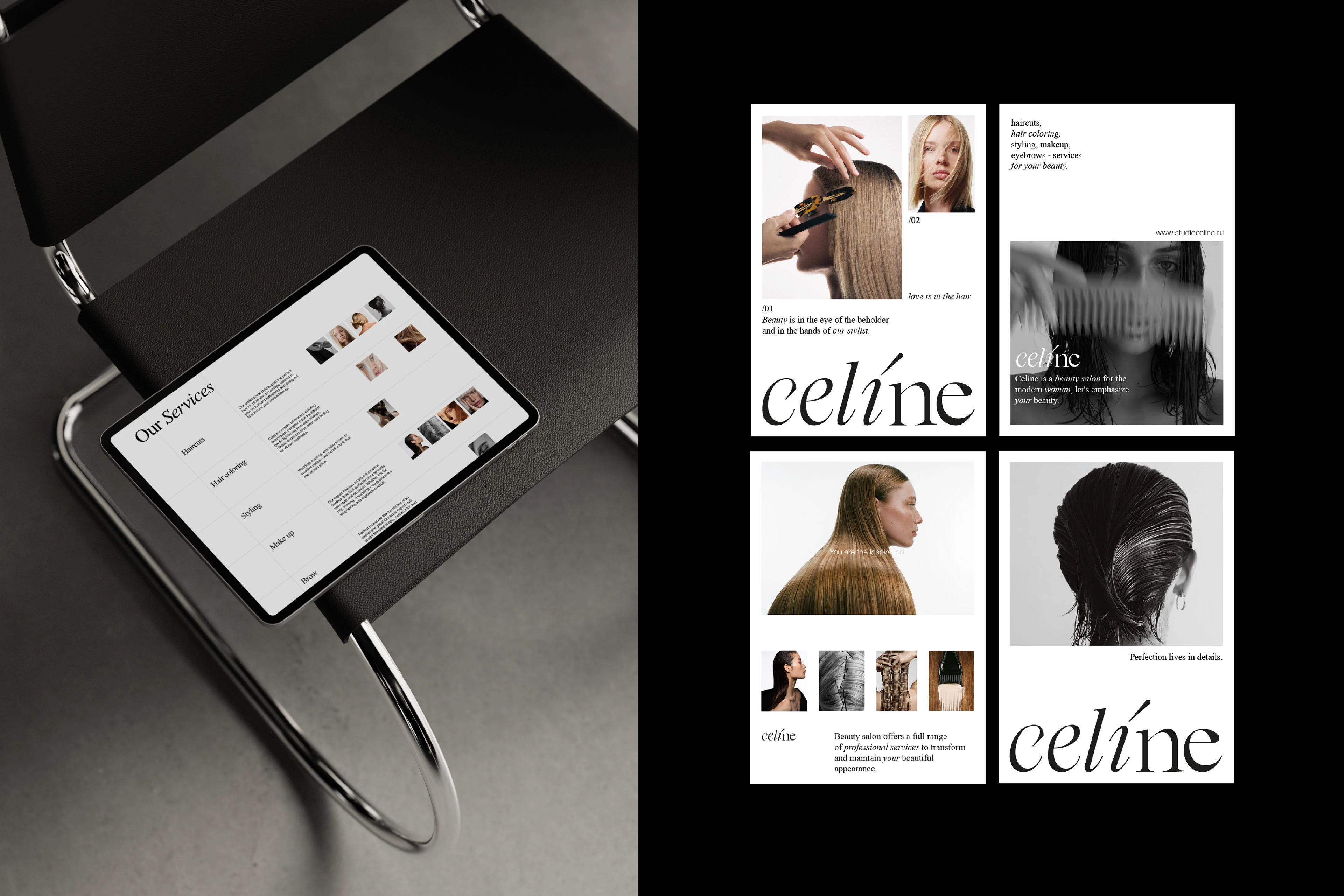 CELINE | DIGITAL BRAND IDENTITY & WEB DESIGN — Изображение №12 — Интерфейсы, Брендинг на Dprofile