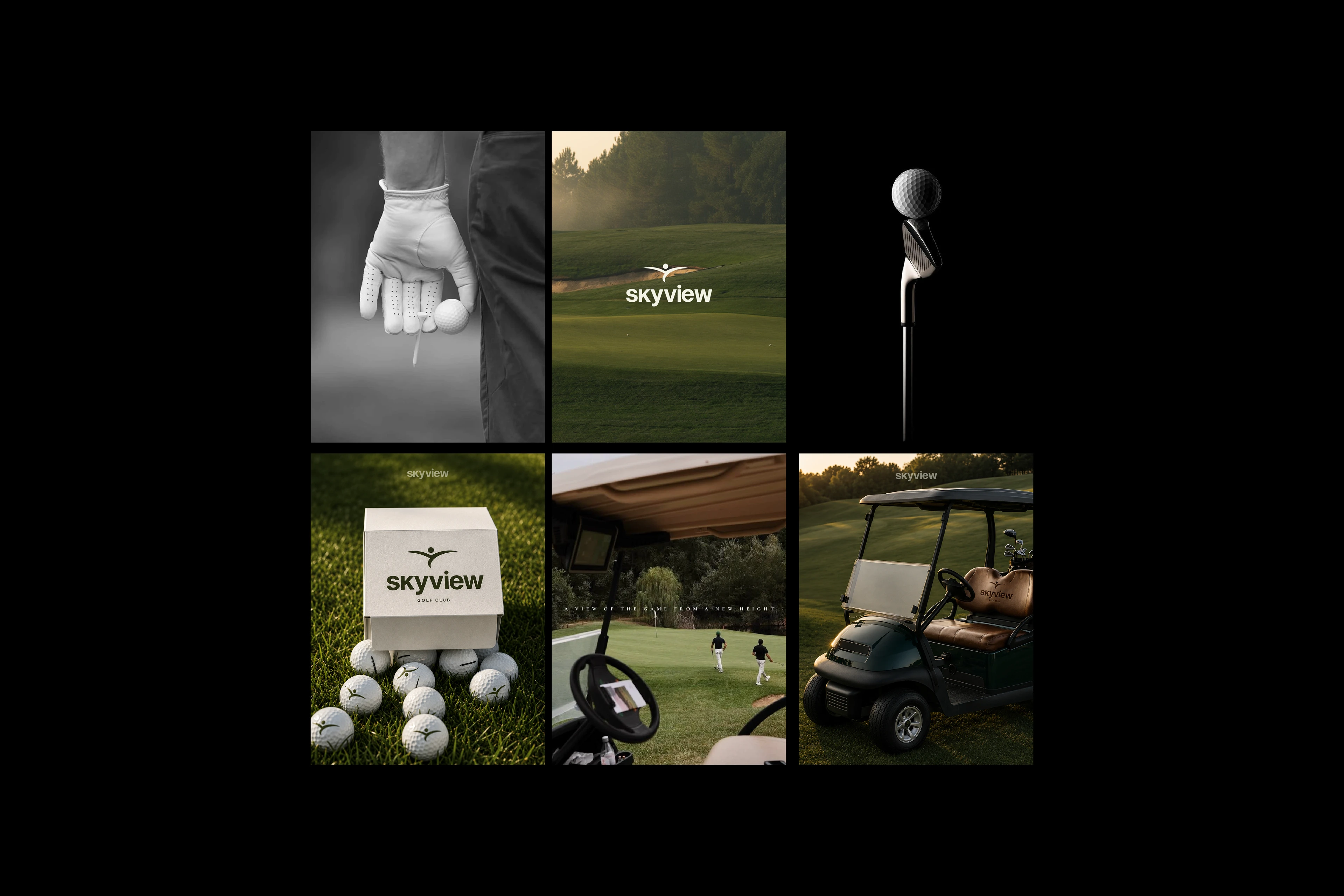 Skyview Golf Club — Взгляд на игру с новой высоты — Изображение №13 — Брендинг на Dprofile