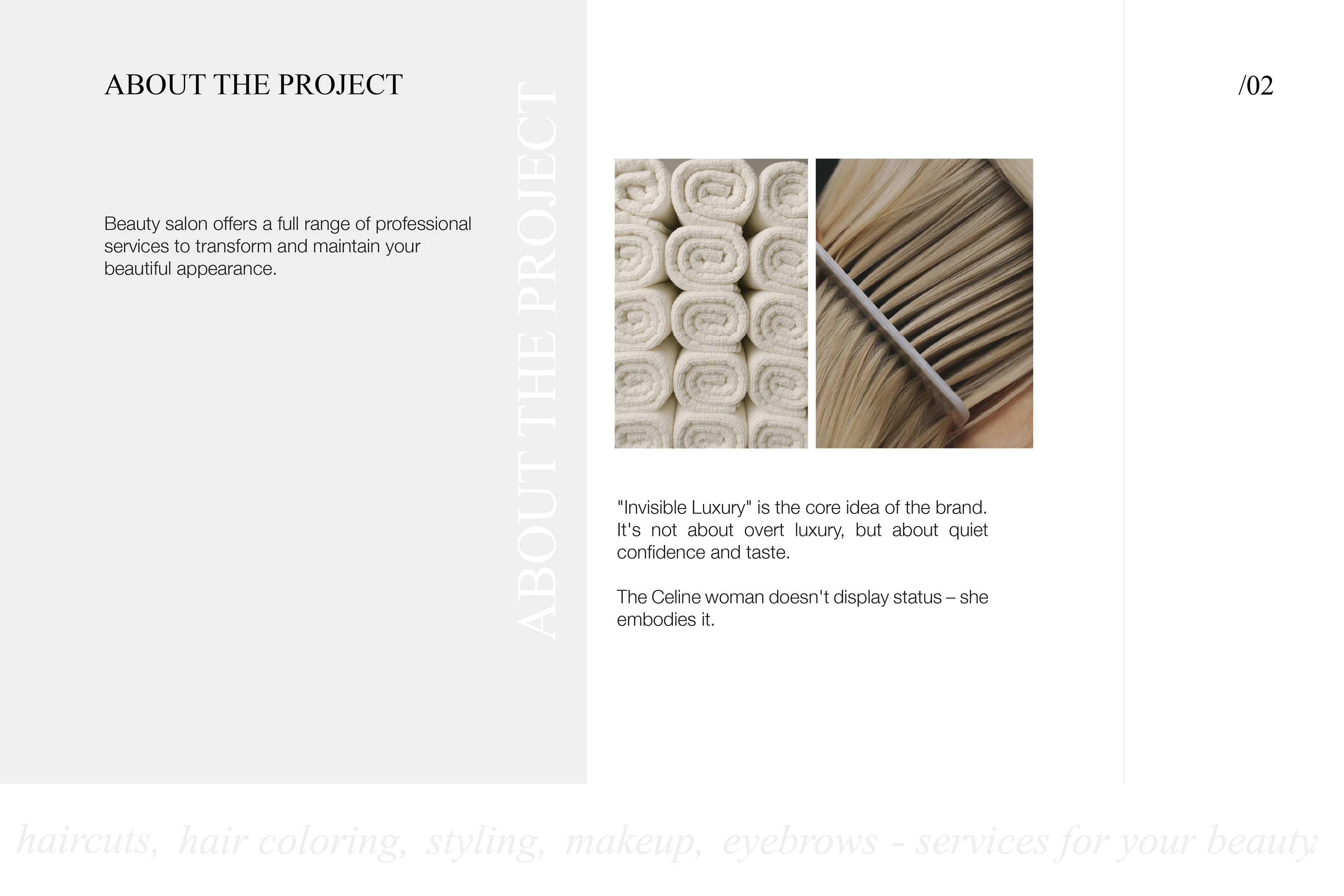 CELINE | DIGITAL BRAND IDENTITY & WEB DESIGN — Изображение №4 — Интерфейсы, Брендинг на Dprofile