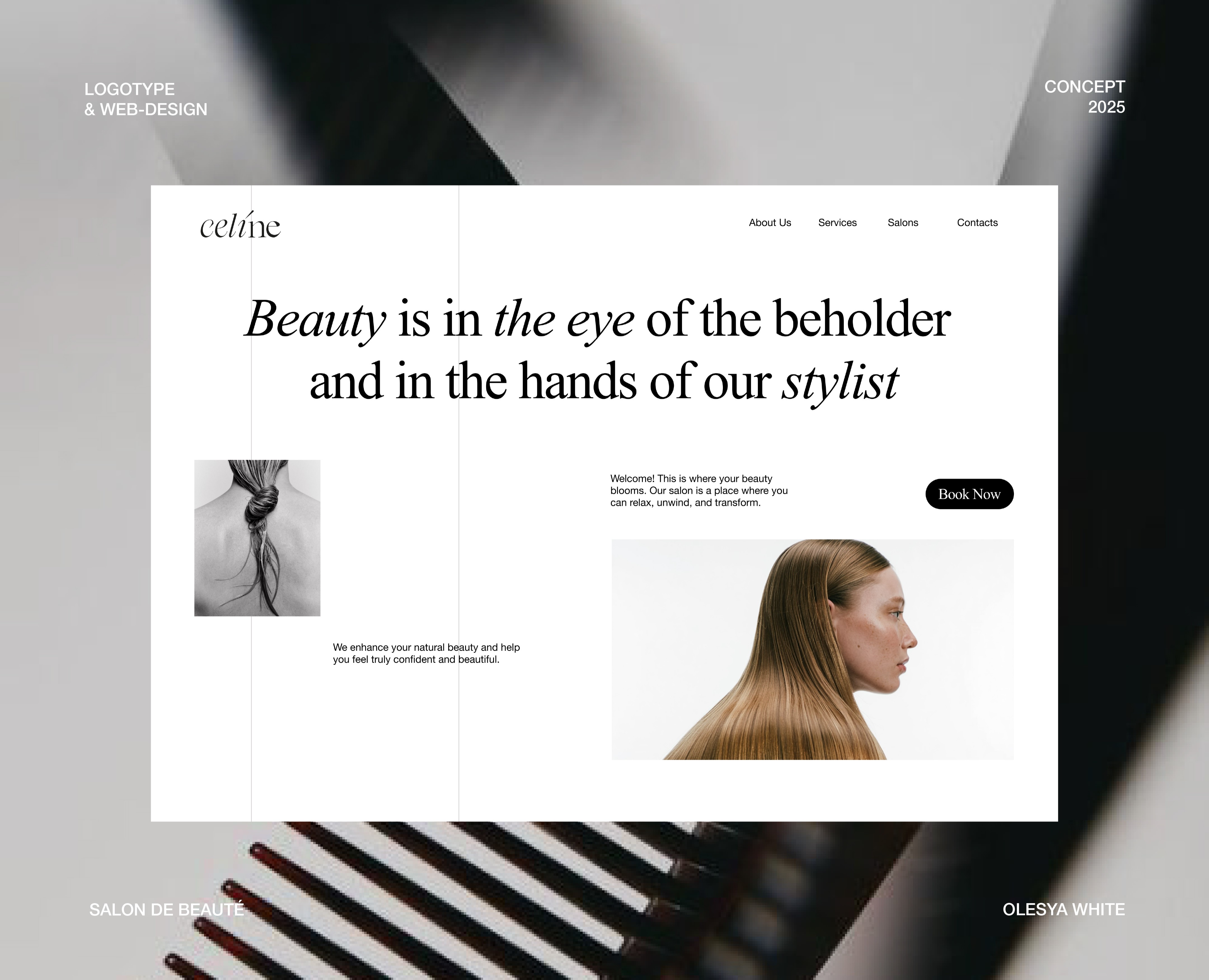 CELINE | DIGITAL BRAND IDENTITY & WEB DESIGN на Dprofile