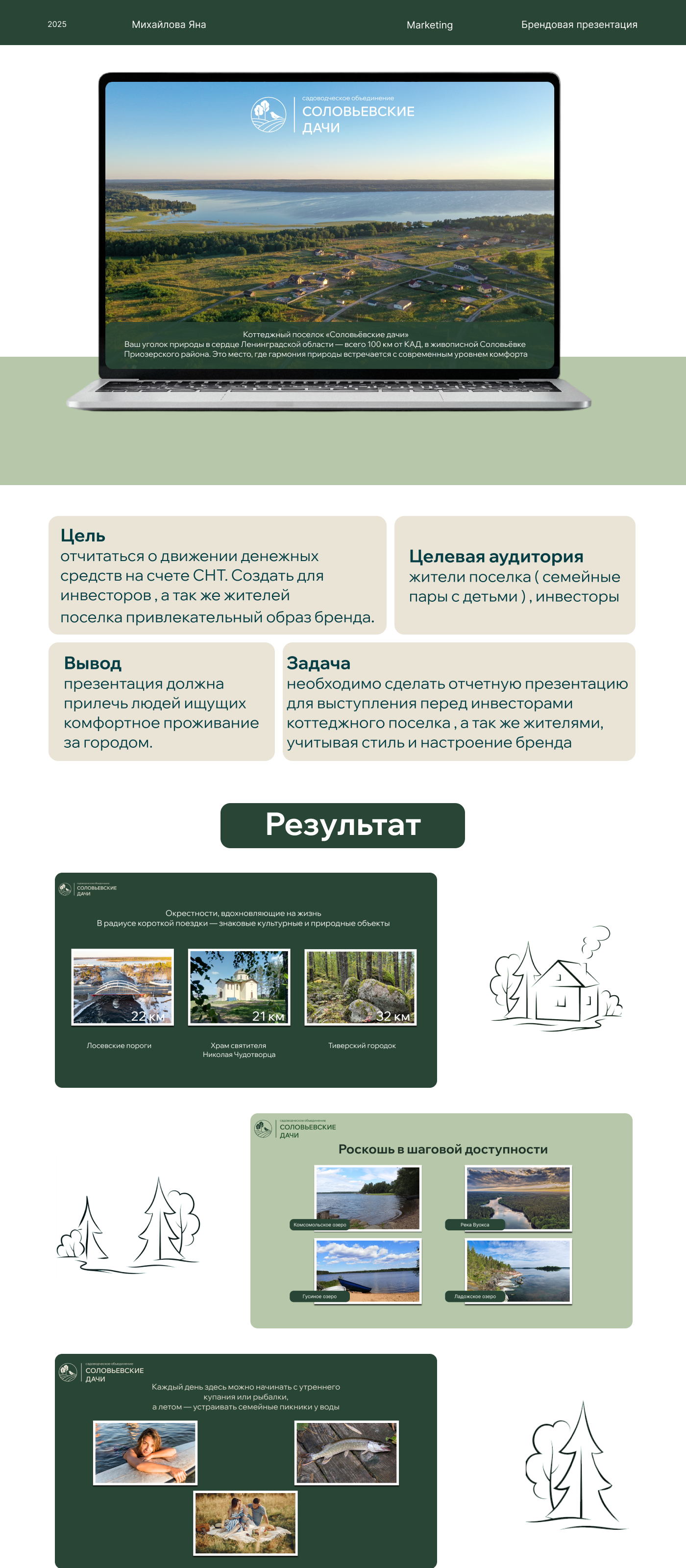 Соловьевские дачи — Изображение №1 — Брендинг на Dprofile