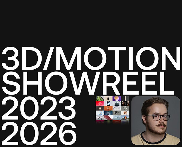 3D/MOTION SHOWREEL 2023-2026 — 3D, Анимация на Dprofile