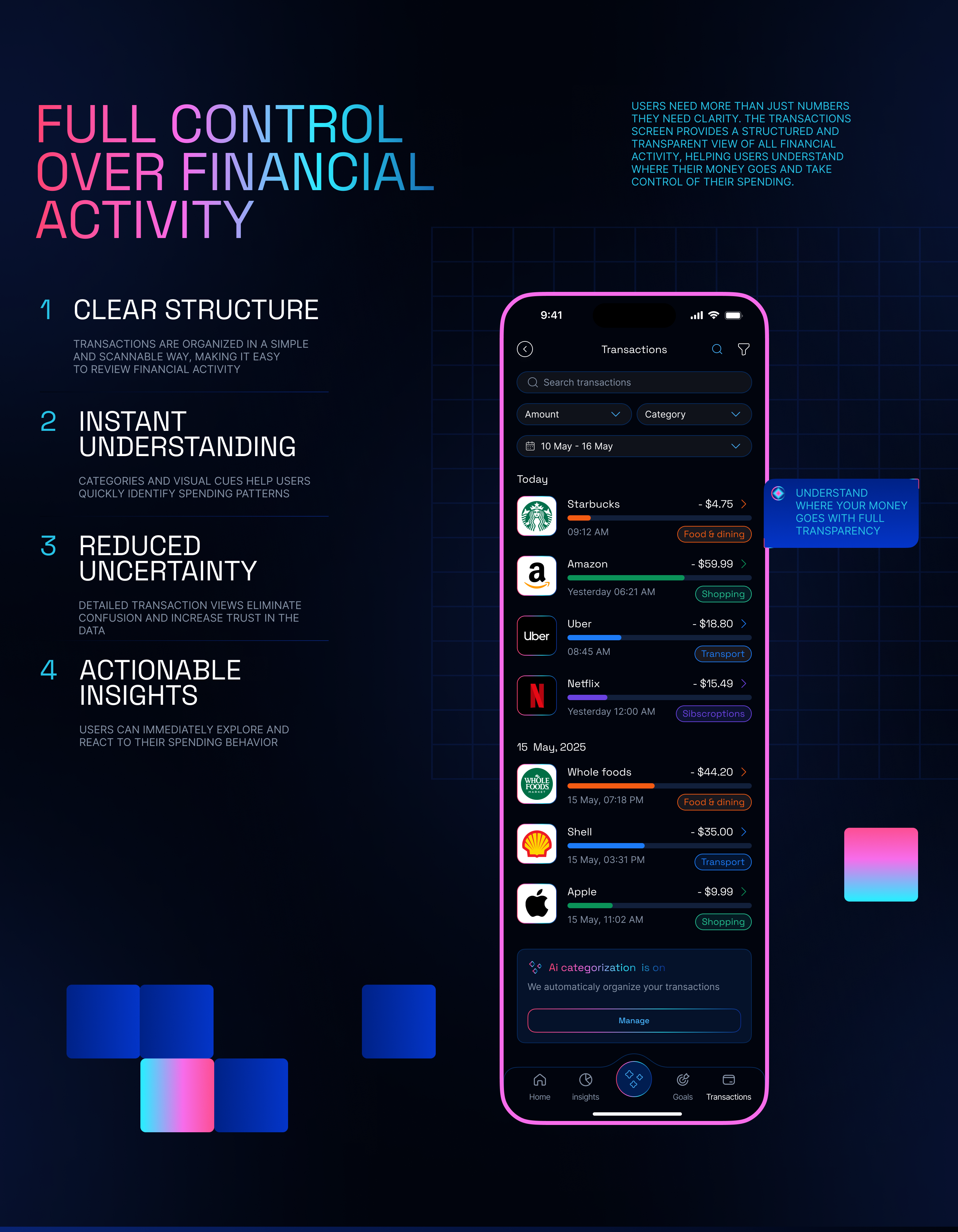 AI Finance Assistant — Fintech App / UX UI Mobile App — Изображение №16 — Интерфейсы на Dprofile