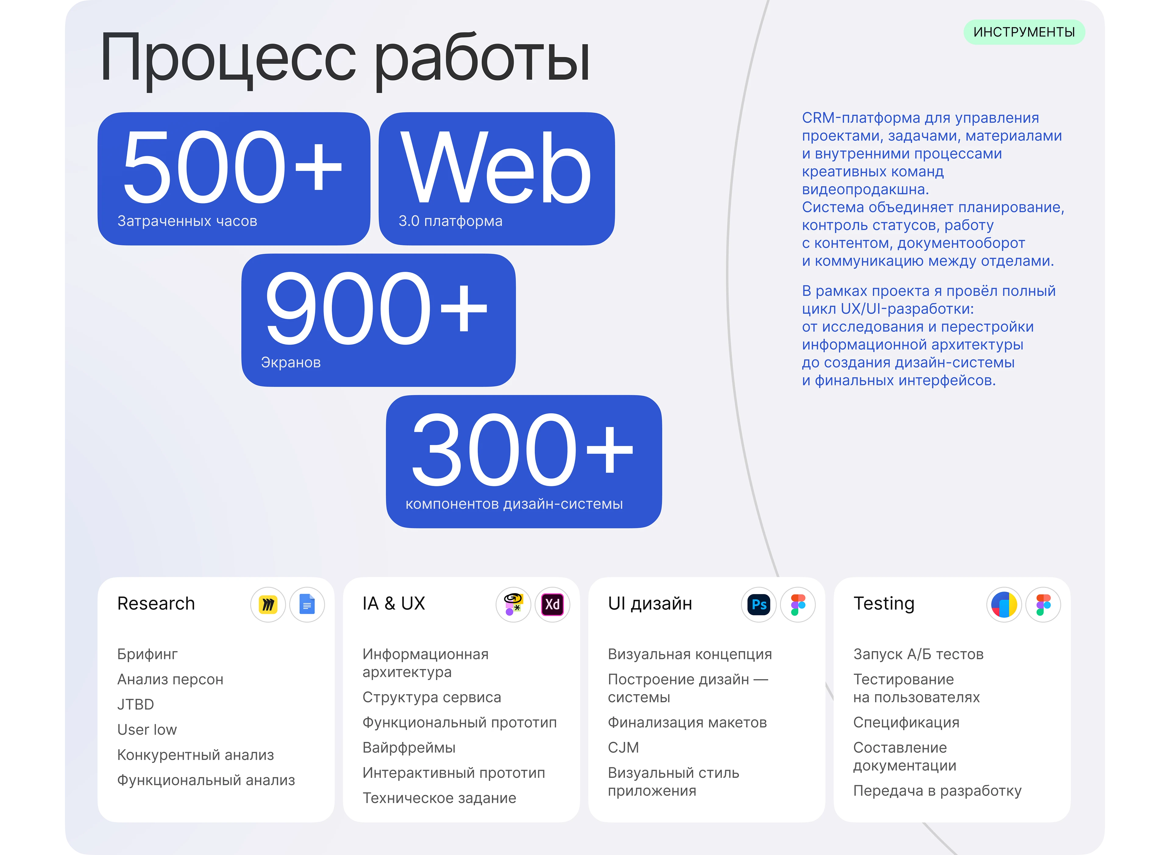 Porta OS — SaaS CRM-платформа для видеопродакшн команд — Изображение №2 — Интерфейсы на Dprofile