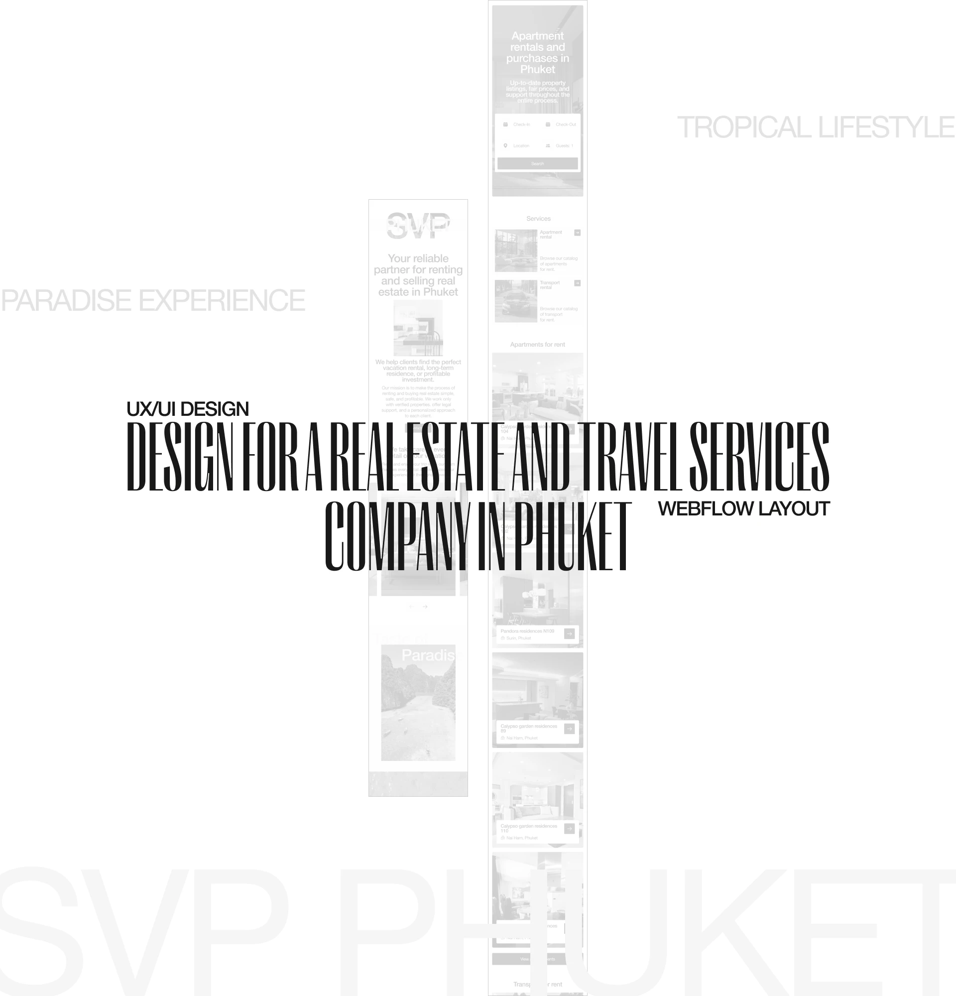 Phuket SVP | Website — Изображение №2 — Интерфейсы на Dprofile
