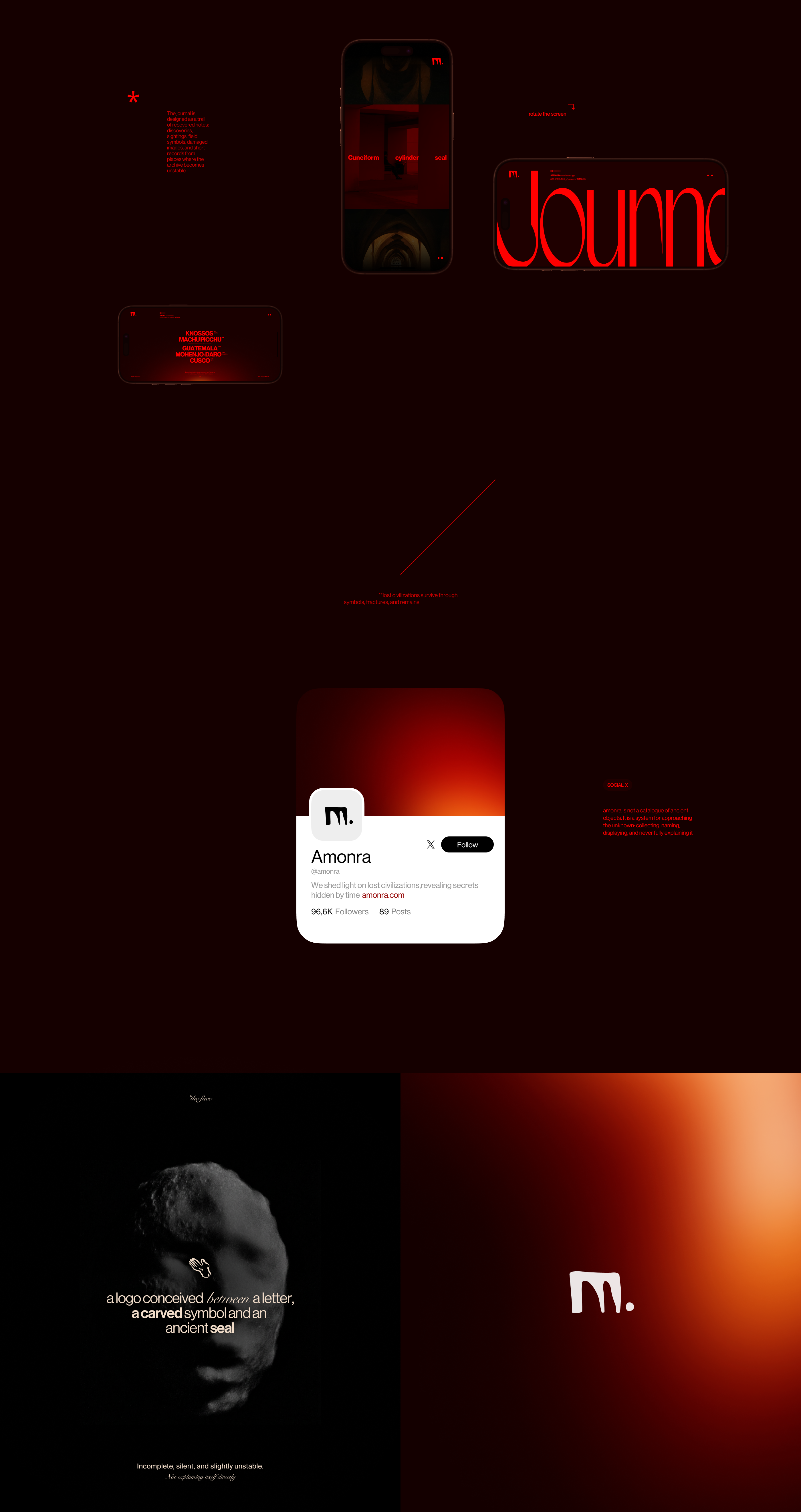 amonra [web.&branding] — Изображение №4 — Интерфейсы, Брендинг на Dprofile