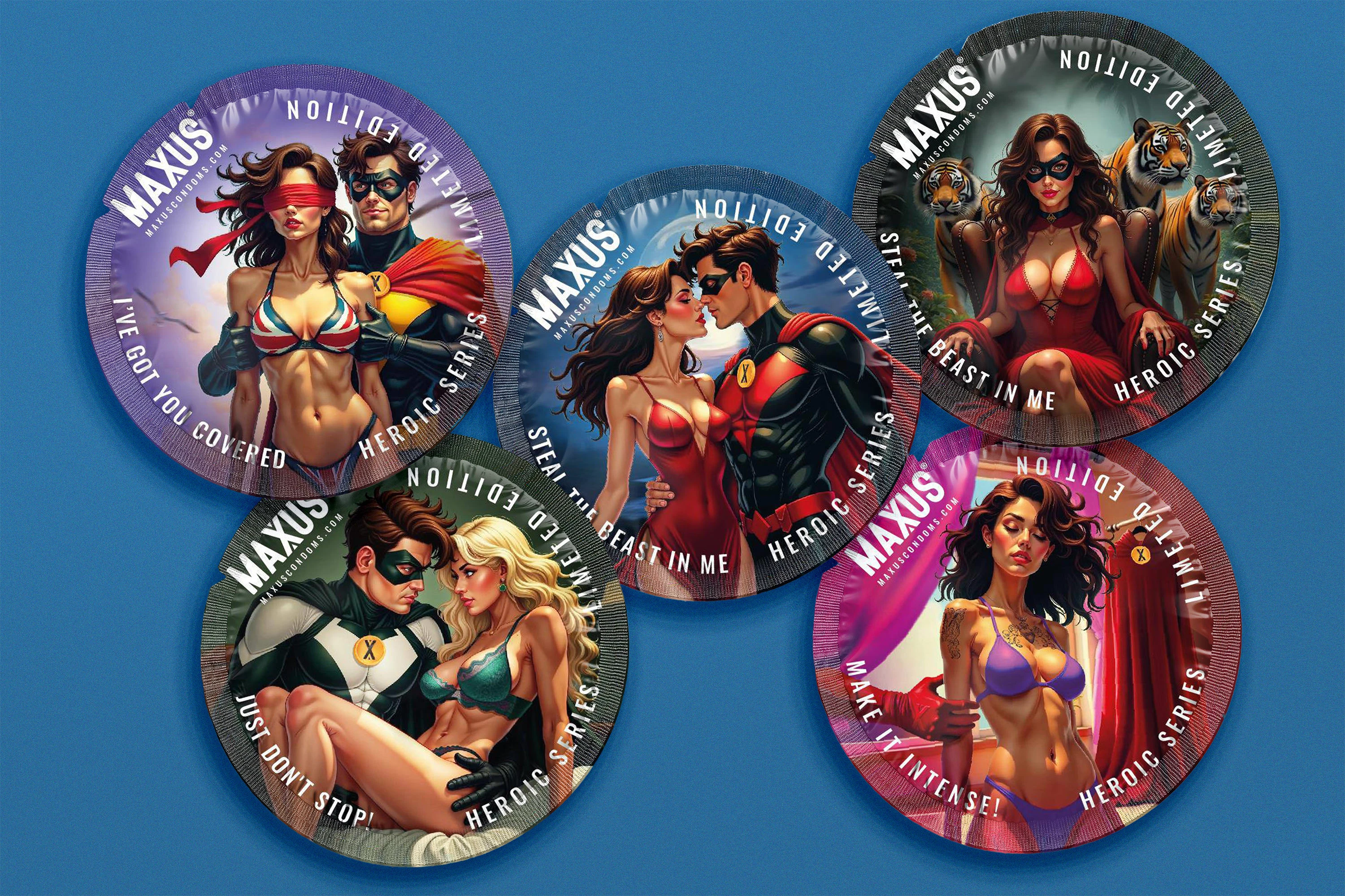 Разработка стиля коллекции презервативов премиум-класса — Изображение №3 — Брендинг, Иллюстрация на Dprofile