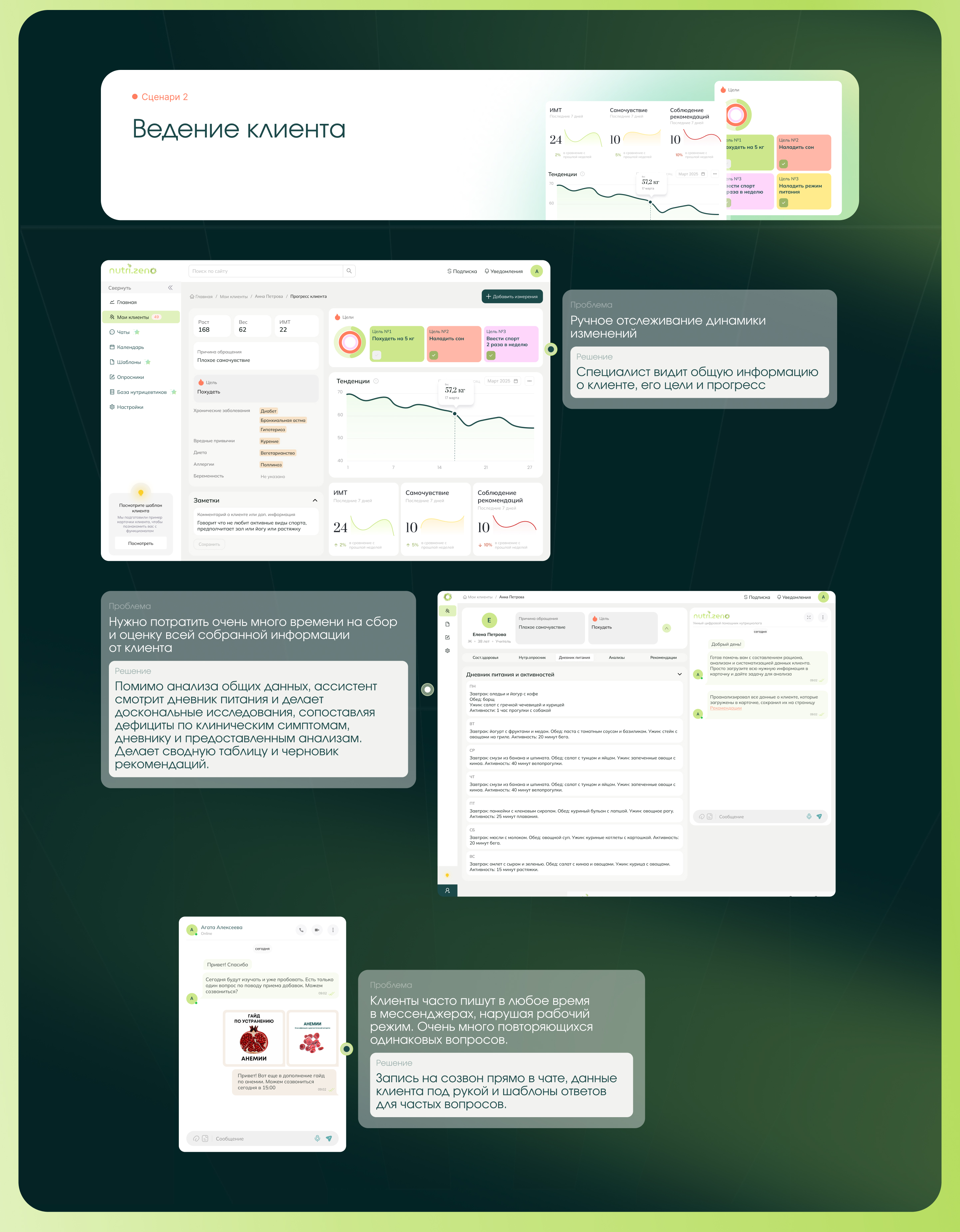 Умный цифровой помощник нутрициолога — Изображение №9 — Интерфейсы на Dprofile