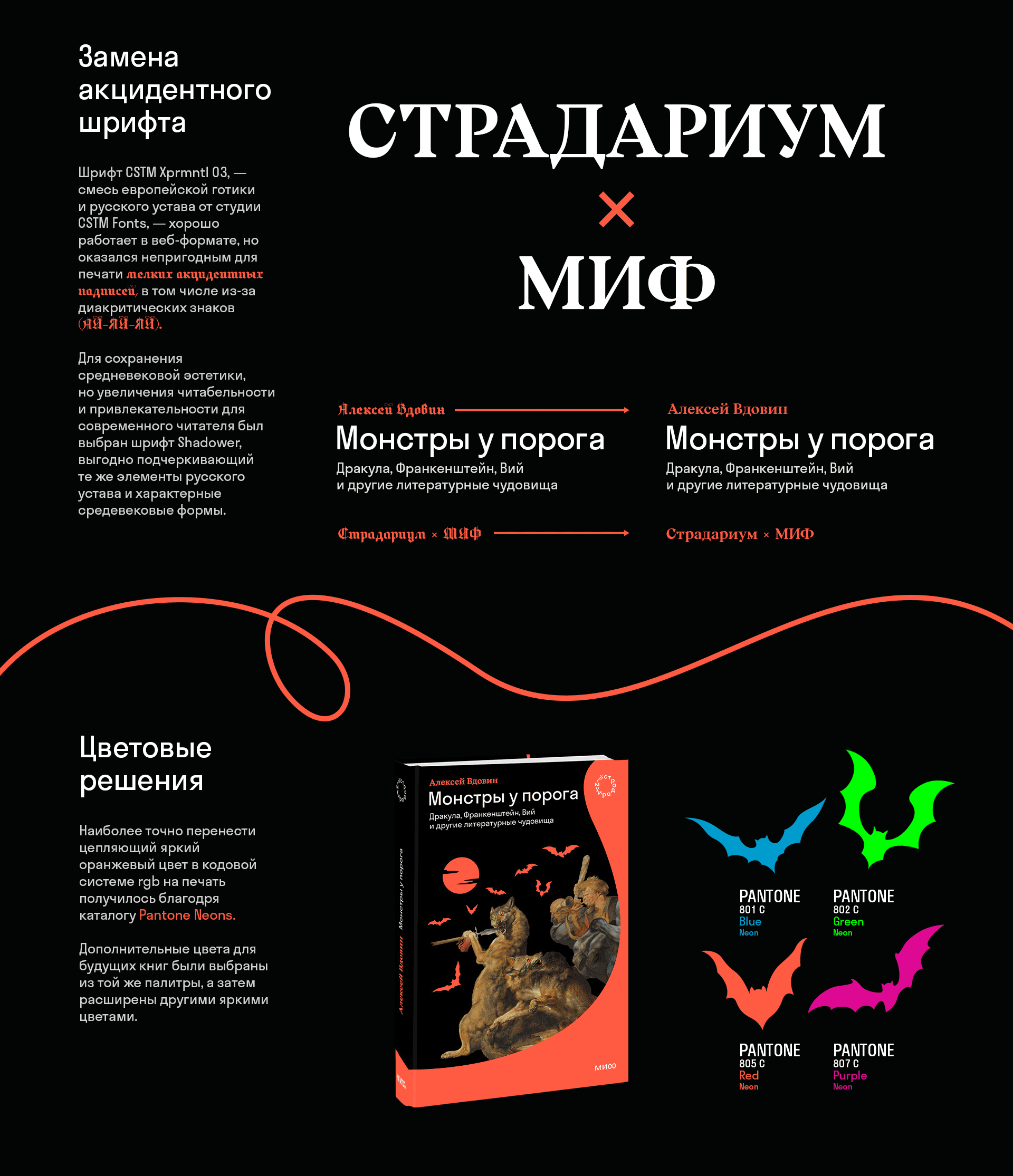 «Страдариум МИФ». Дизайн серии книг книг — Изображение №3 — Графика на Dprofile