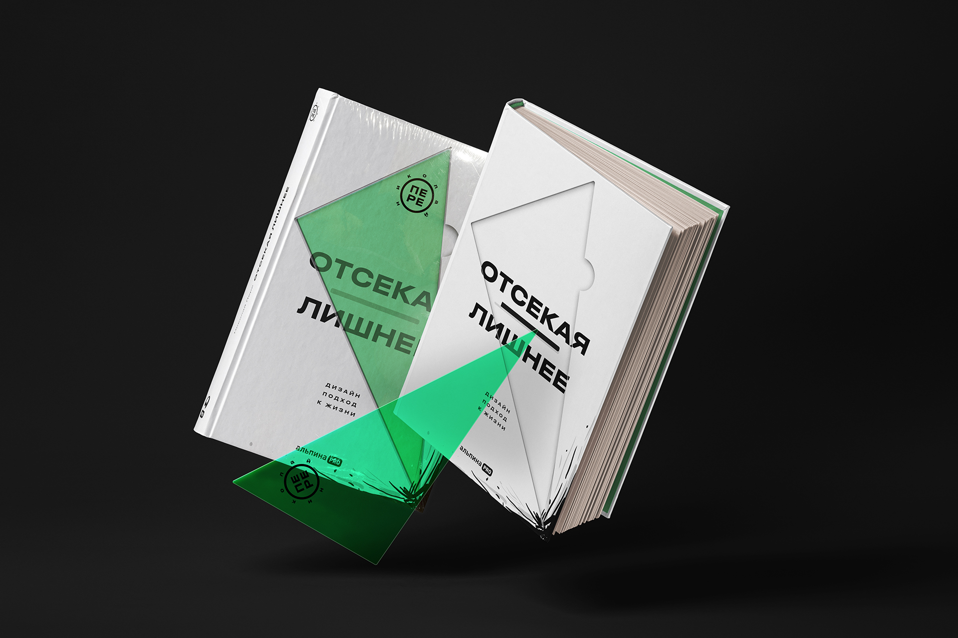 Дизайн книги «Отсекая лишнее» — Изображение №1 — Графика на Dprofile