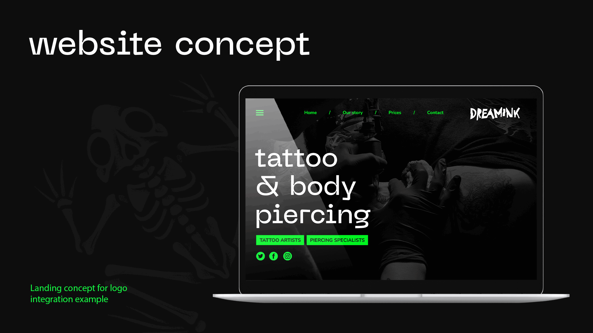 Dreamink. Брендинг тату-студии — Изображение №8 — Брендинг на Dprofile