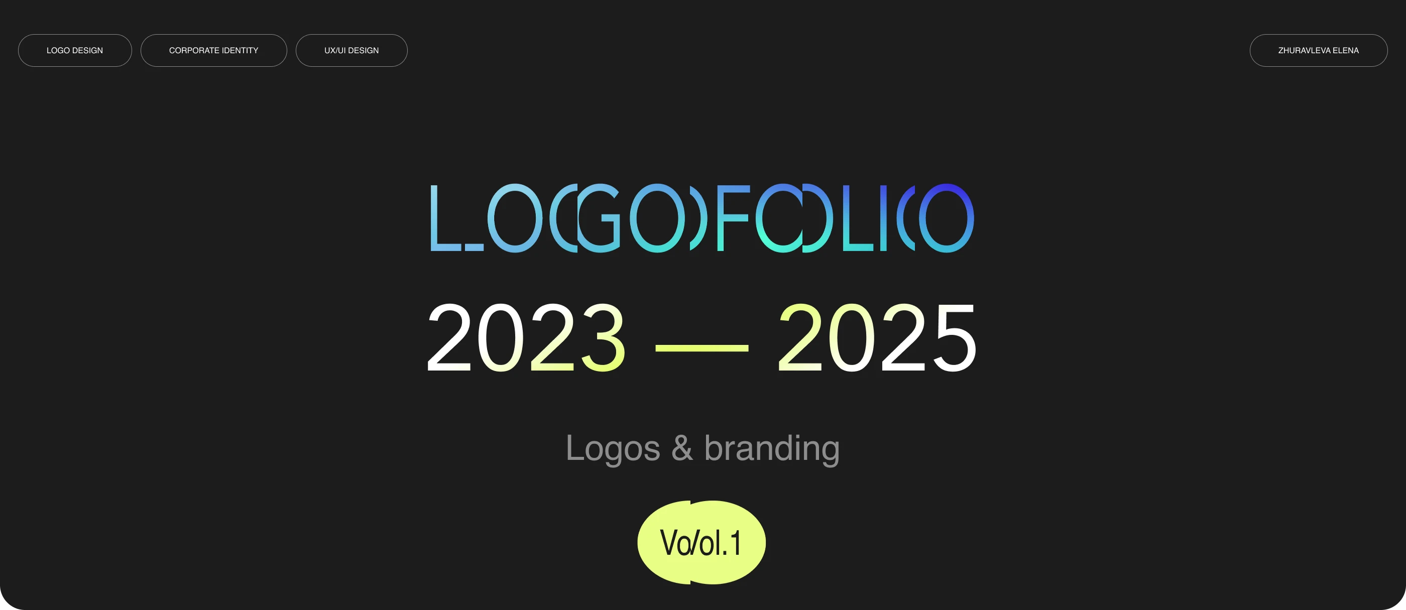 Логофолио (брендофолио) 2023-2025 — Изображение №1 — Интерфейсы, Брендинг на Dprofile