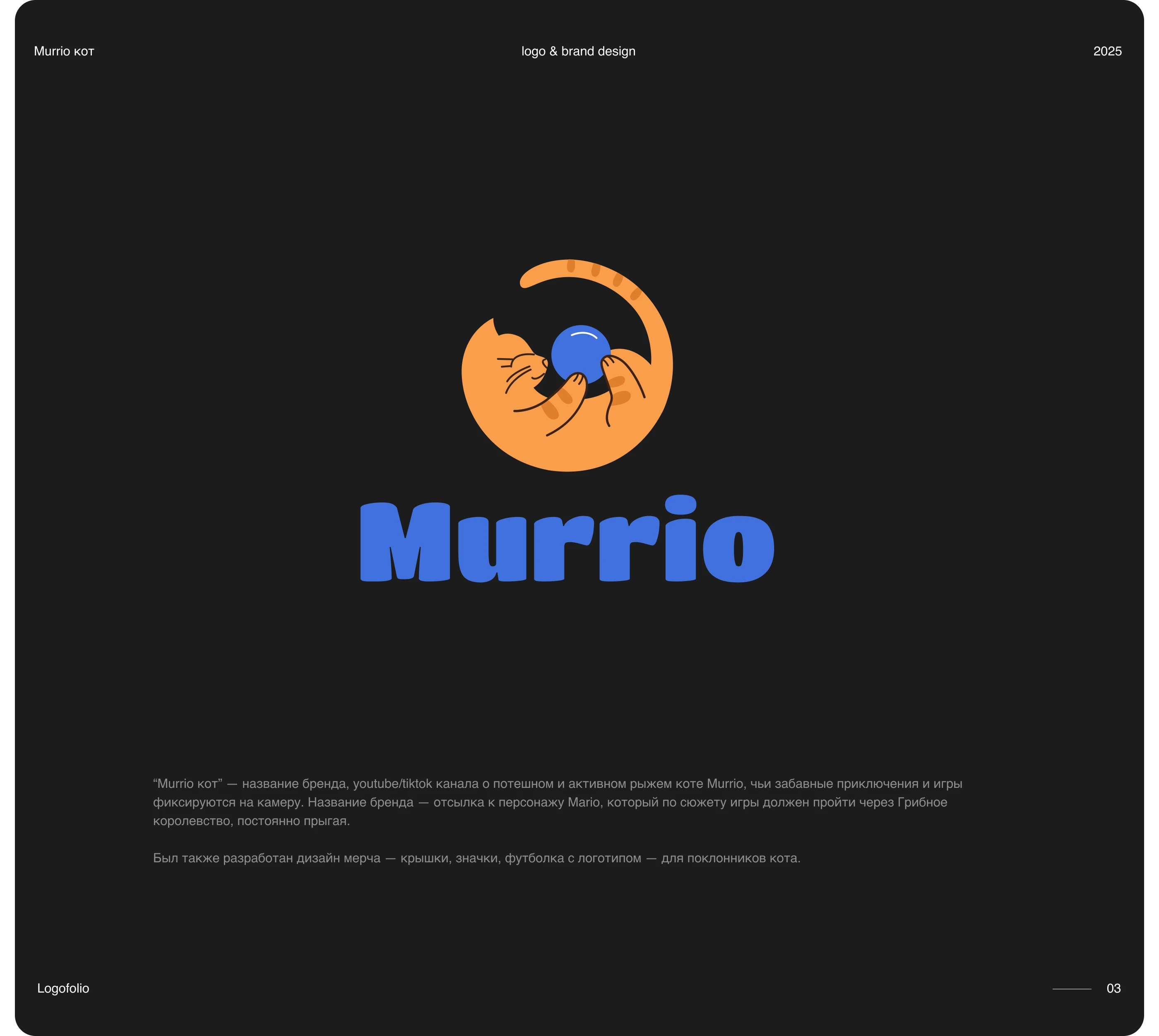 Логофолио (брендофолио) 2023-2025 — Изображение №17 — Интерфейсы, Брендинг на Dprofile