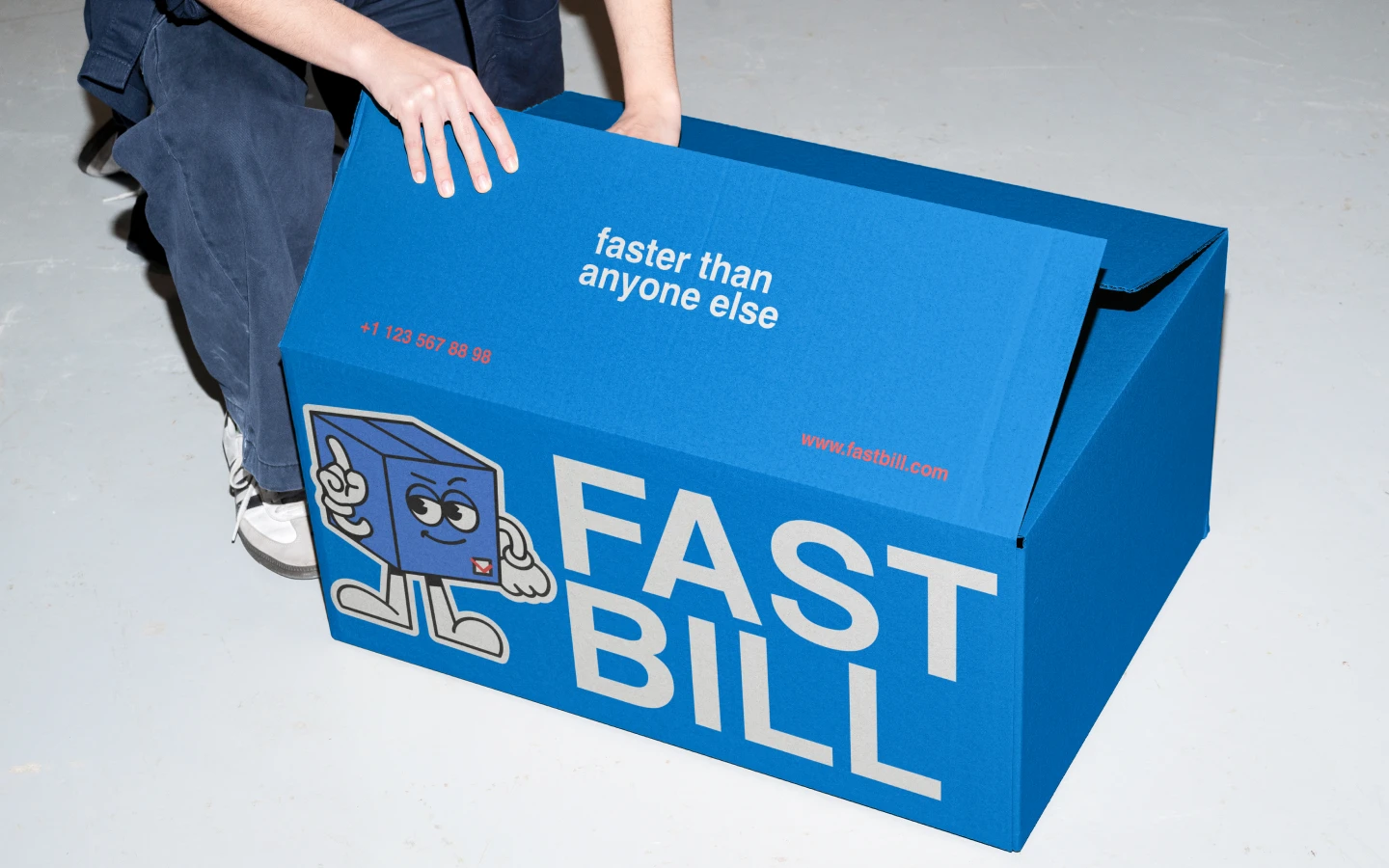 Fast Bill Logo & Branding — Изображение №5 — Брендинг, Анимация на Dprofile