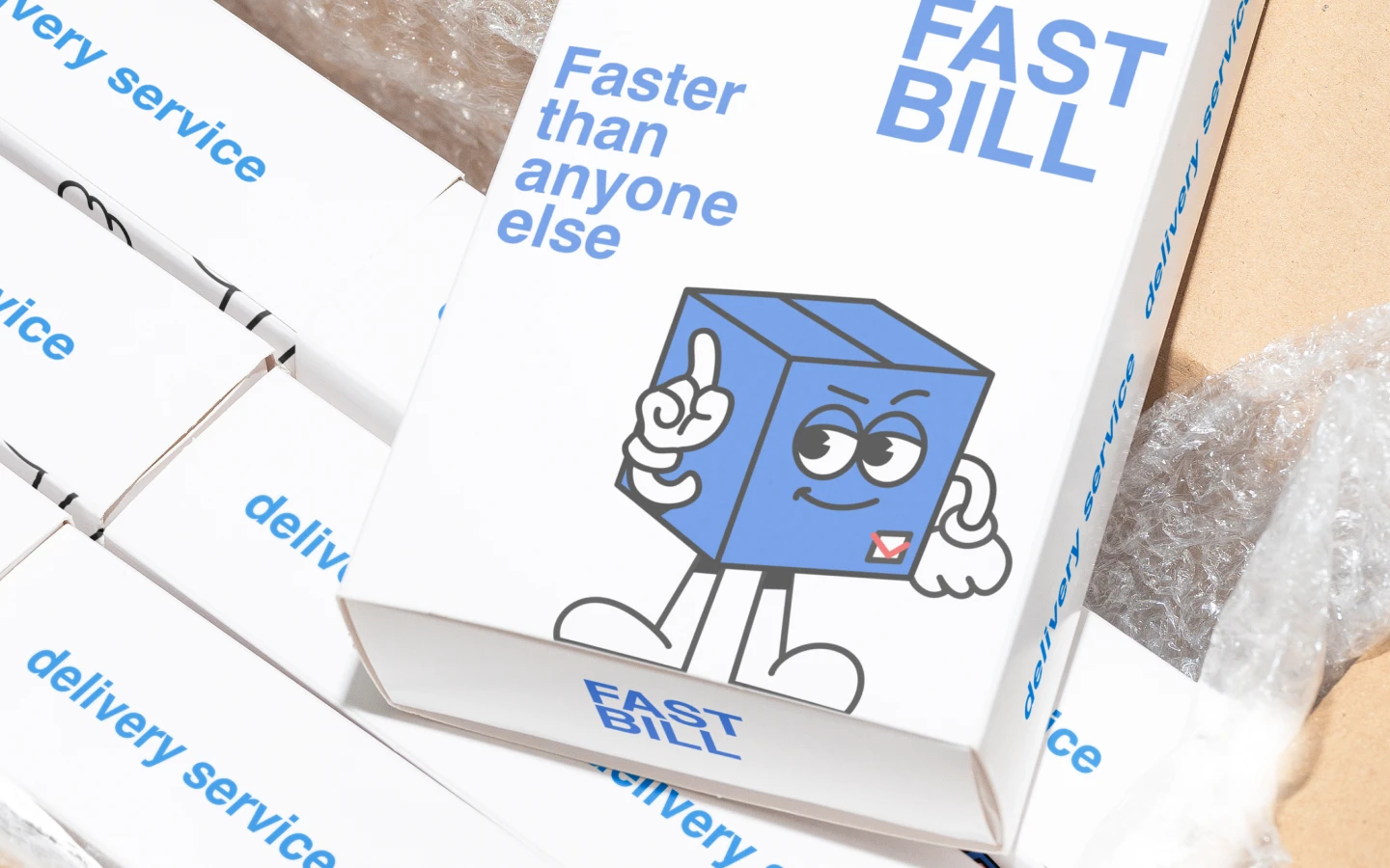 Fast Bill Logo & Branding — Изображение №1 — Брендинг, Анимация на Dprofile
