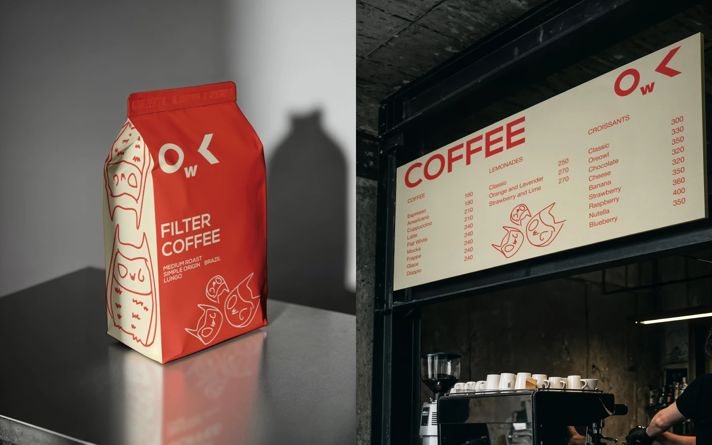Coffee owl Logo & Branding — Изображение №10 — Брендинг на Dprofile