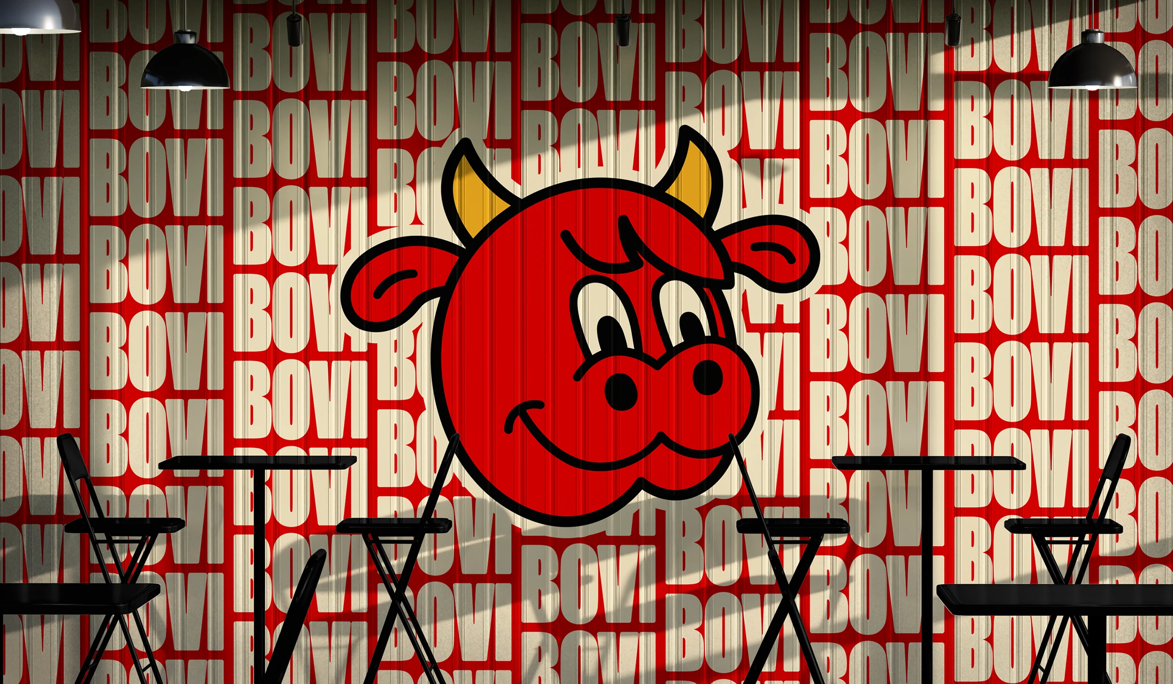 Bovi — айдентика бургерной — Изображение №1 — Брендинг на Dprofile