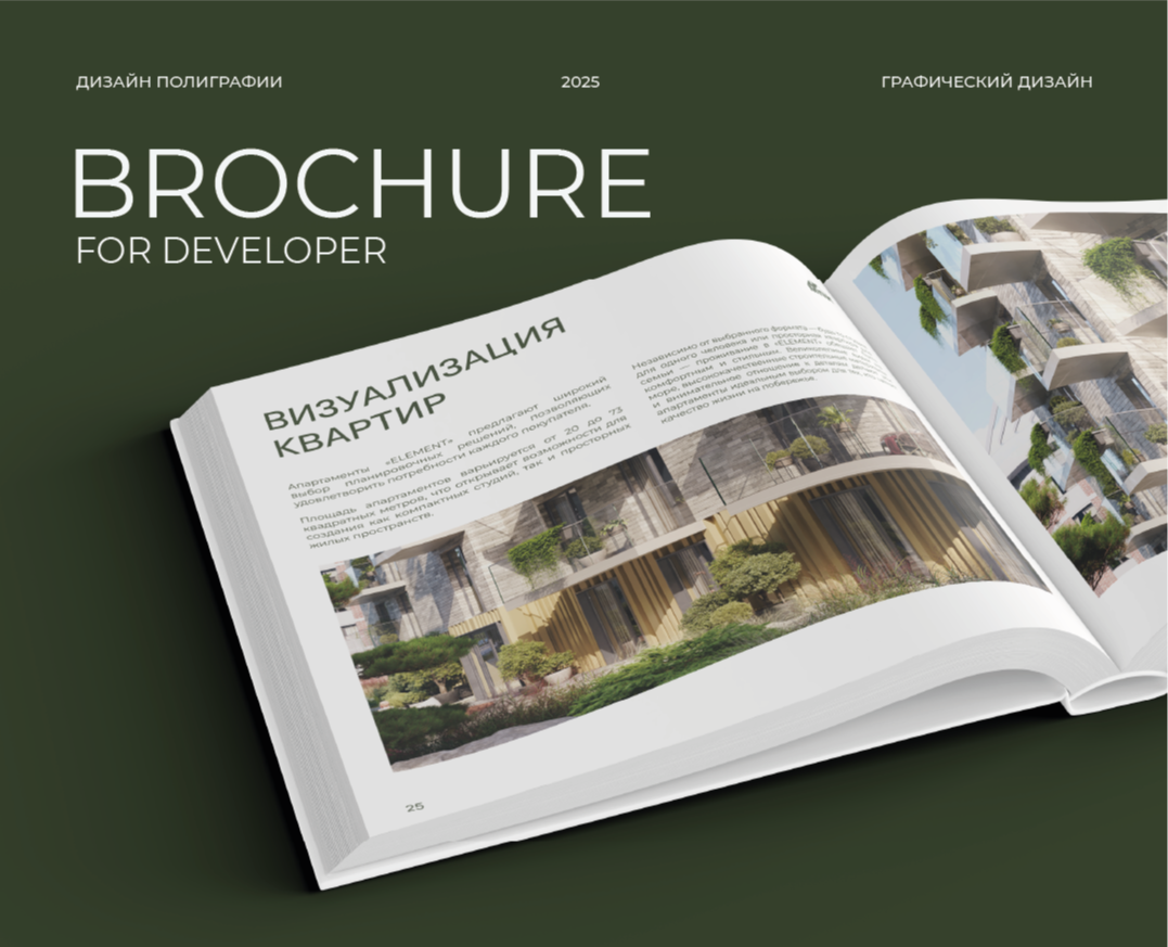 Брошюра DEVELOPER — Графика, Анимация на Dprofile