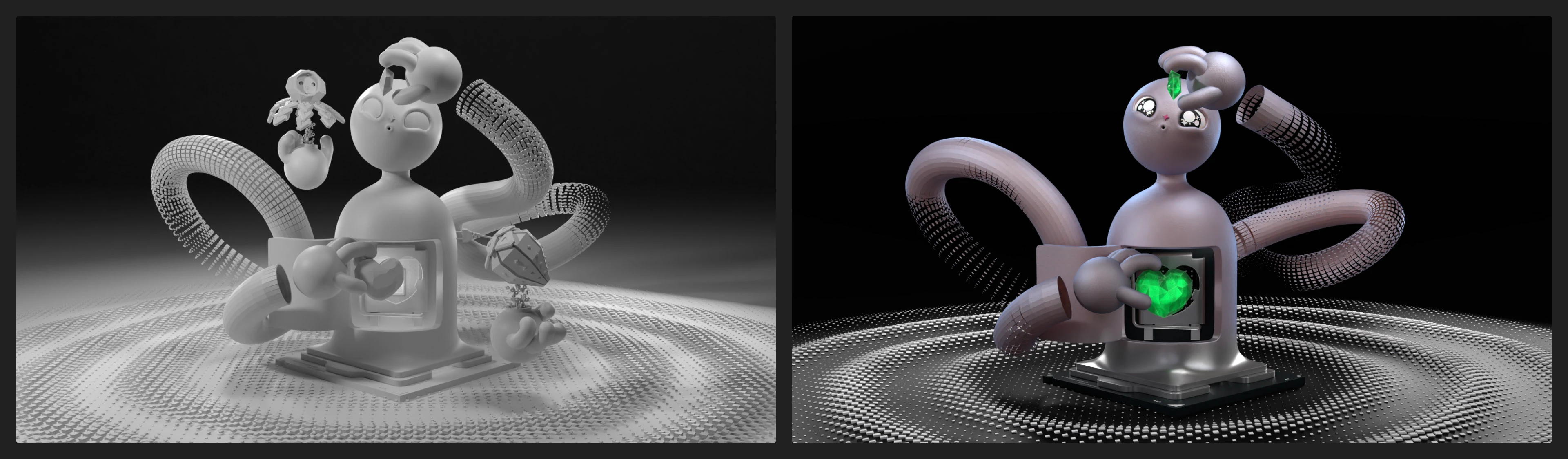 restore: digital art 23 — Изображение №4 — Иллюстрация, 3D на Dprofile