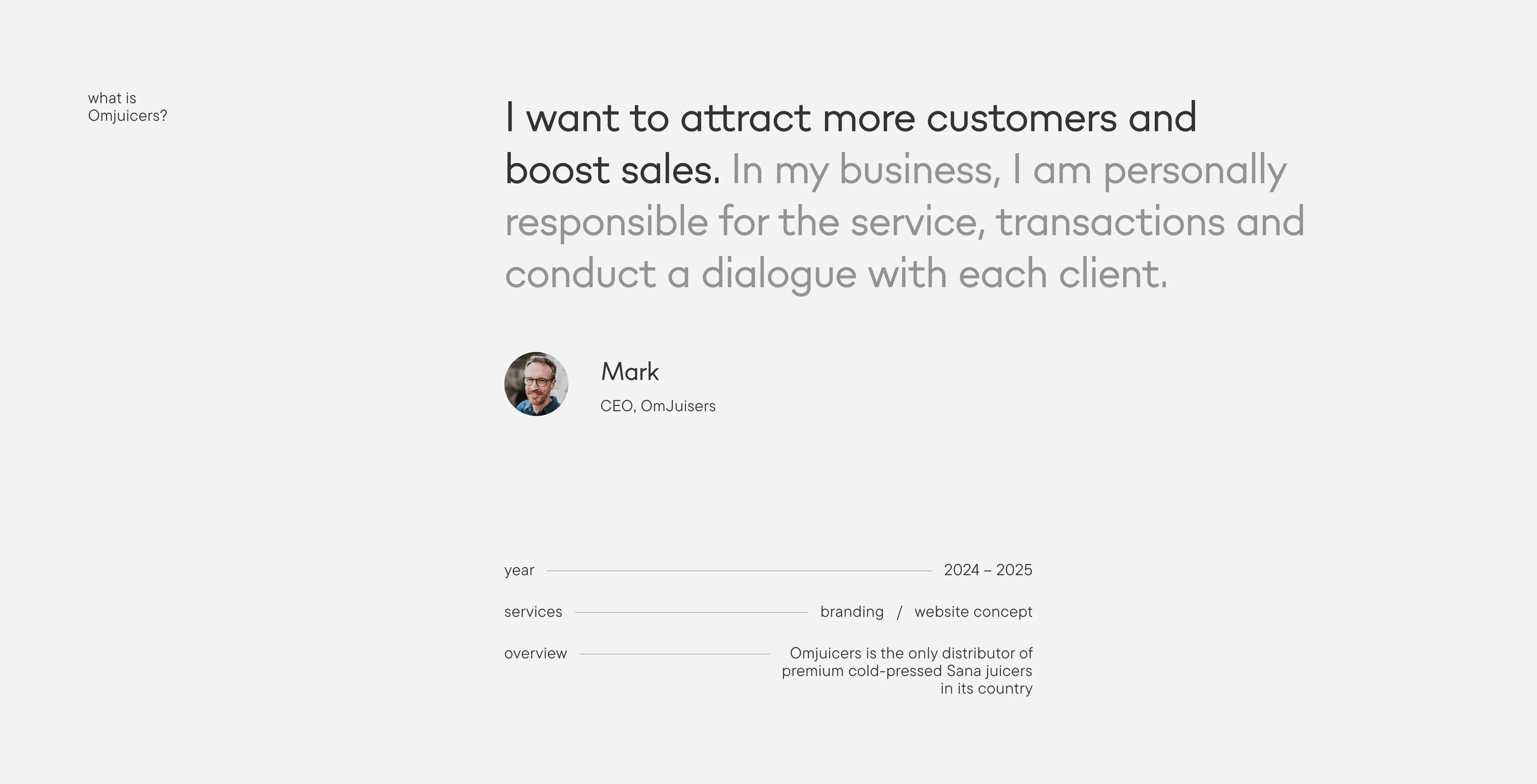 Онлайн-магазин премиальных соковыжималок — Изображение №2 — Интерфейсы на Dprofile