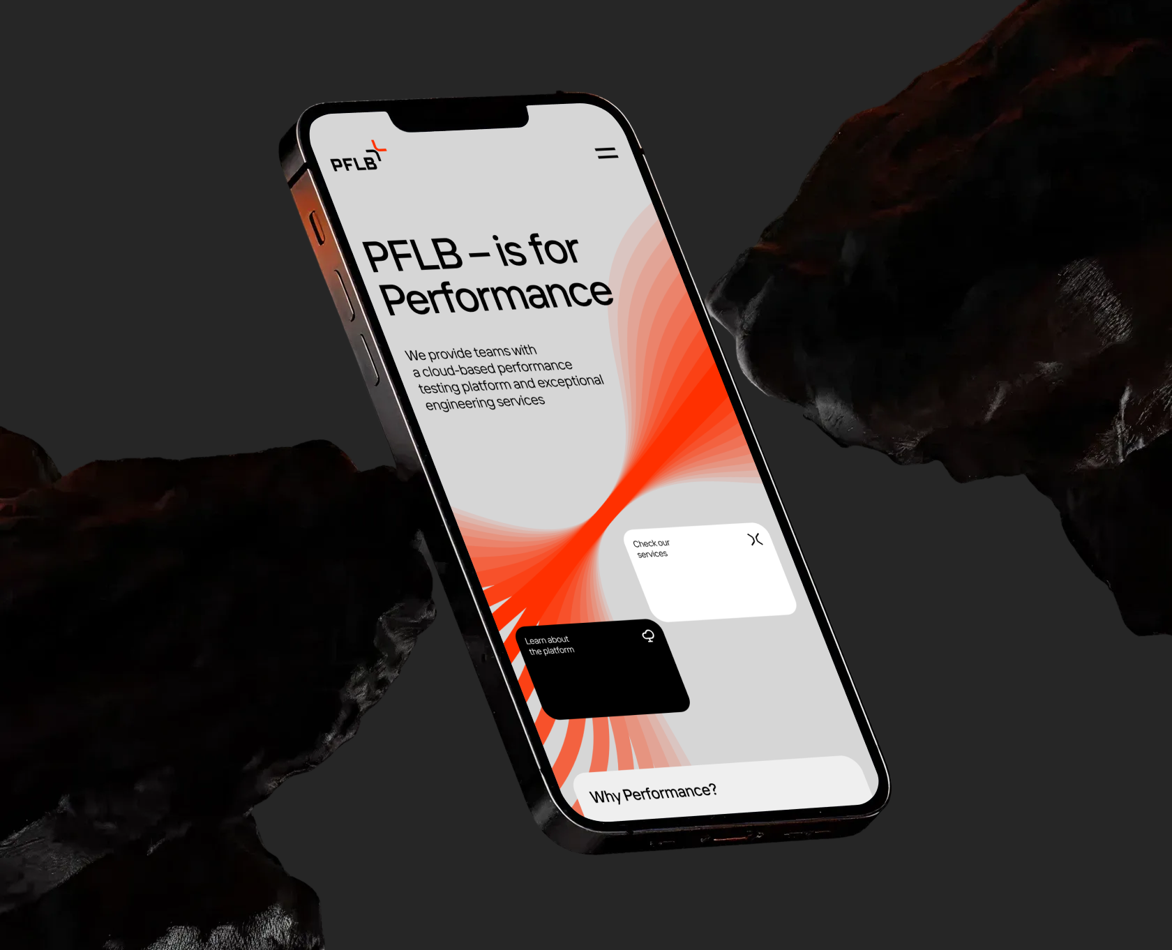 Сайт для платформы тестирования программного обеспечения на Dprofile