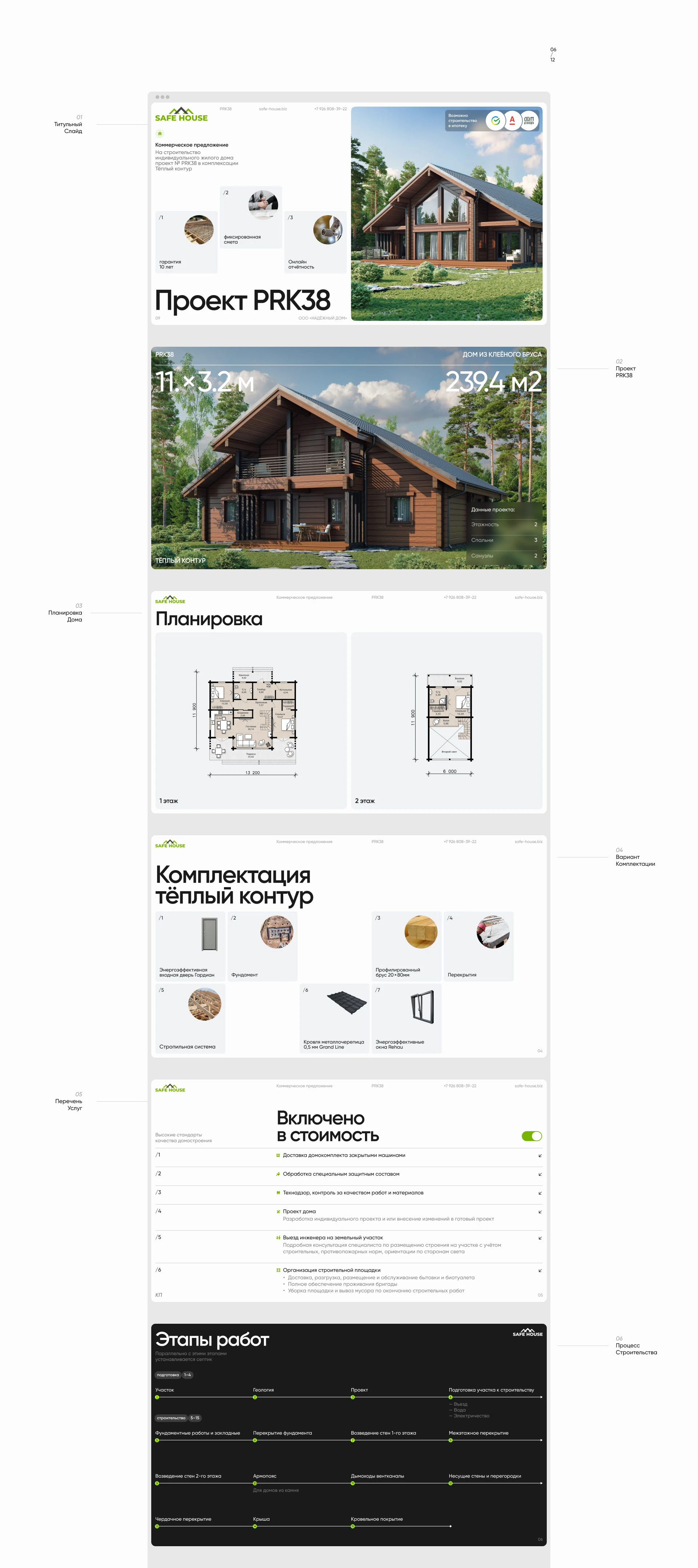 SafeHouse — Строительство частных домов — Изображение №3 — Графика, Маркетинг на Dprofile