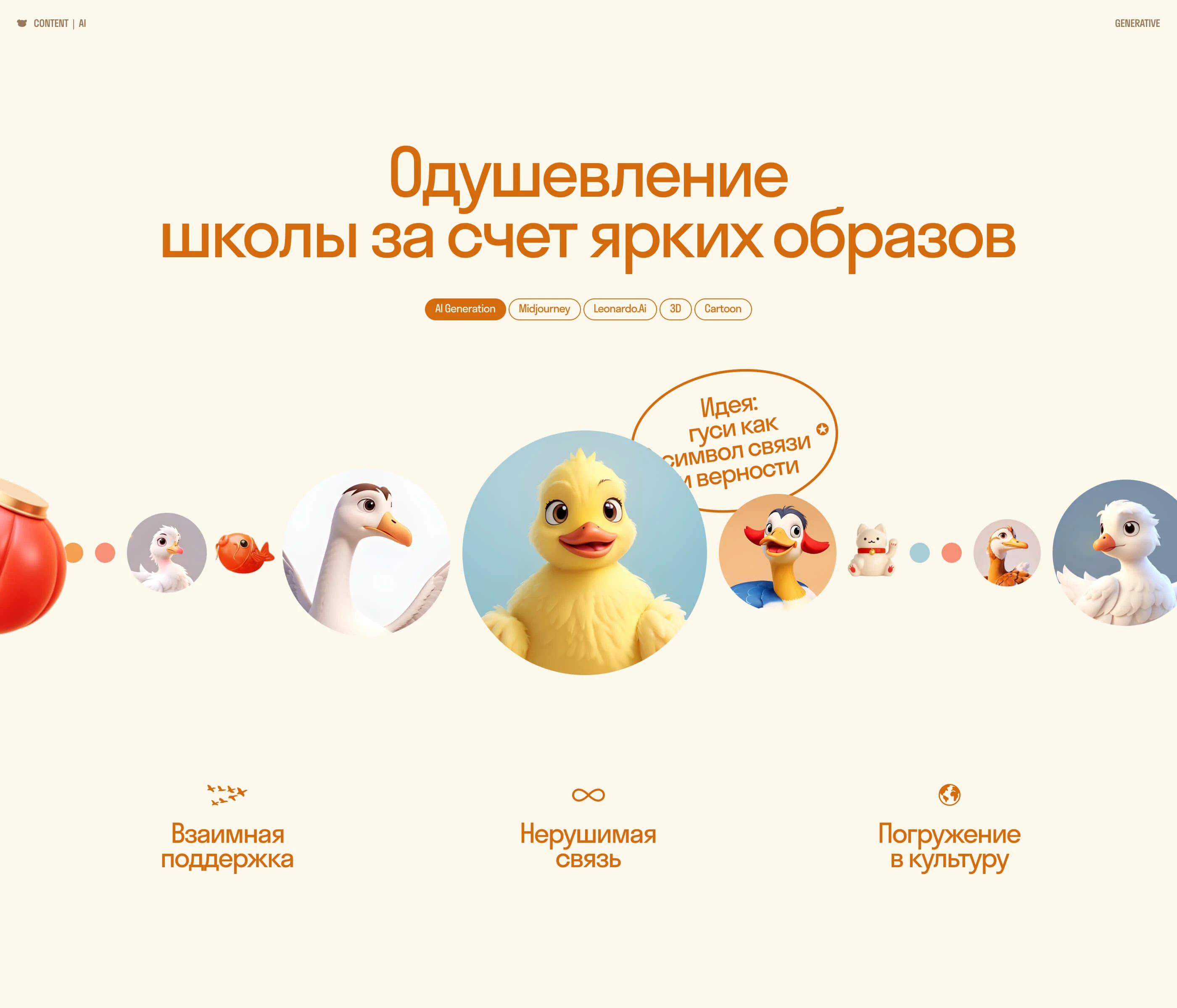 Юань Фэнь — детская языковая школа — Изображение №5 — Интерфейсы, Брендинг на Dprofile