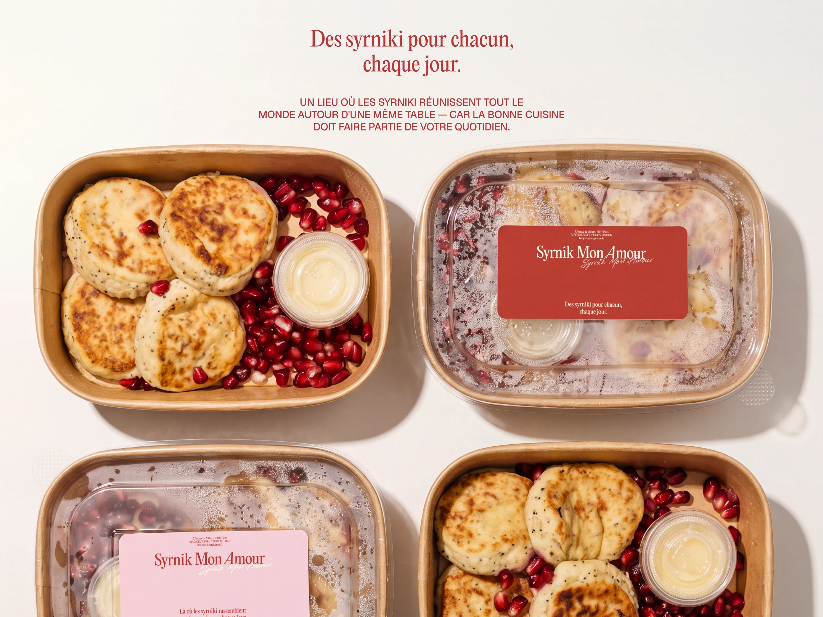 Brand Identity for Syrnik Mon Amour — Изображение №5 — Брендинг на Dprofile