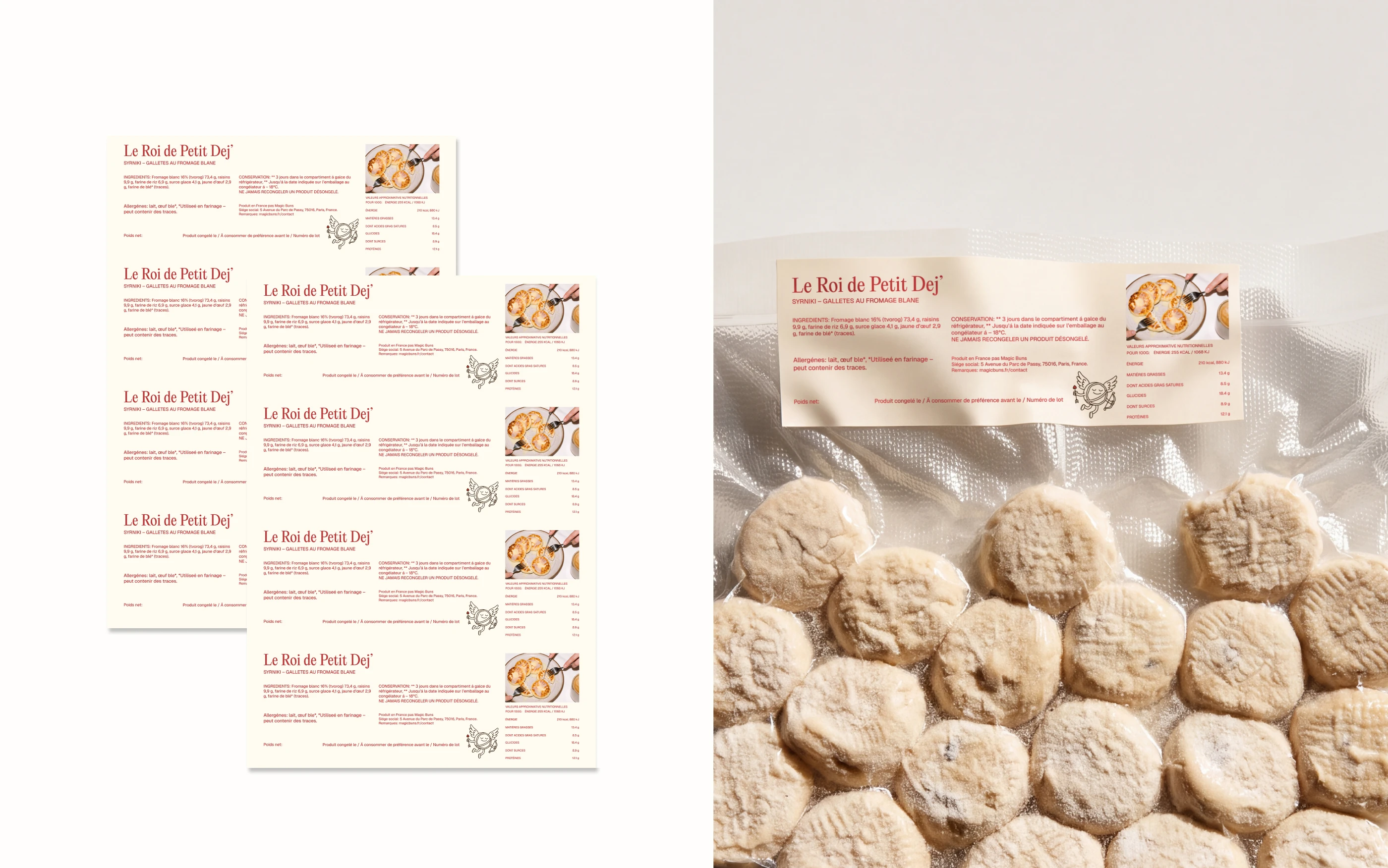 Brand Identity for Syrnik Mon Amour — Изображение №13 — Брендинг на Dprofile
