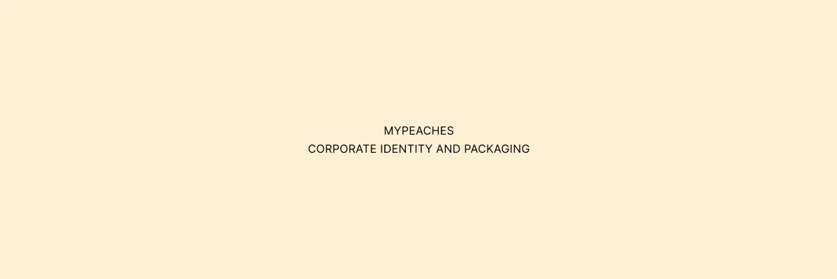 Mypeaches фирменный стиль — Изображение №4 — Брендинг на Dprofile