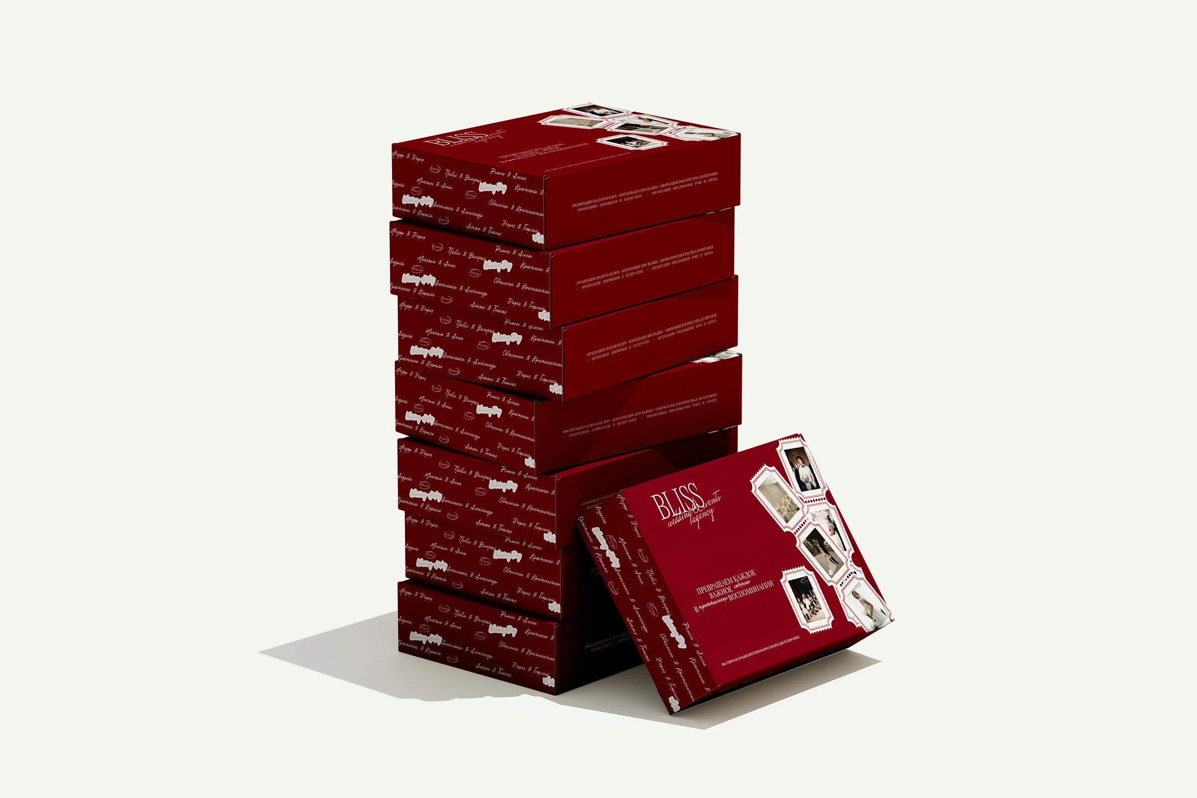 BLISS - WEDDING&EVENT AGENSY - BRAND IDENTITY — Изображение №7 — Брендинг на Dprofile