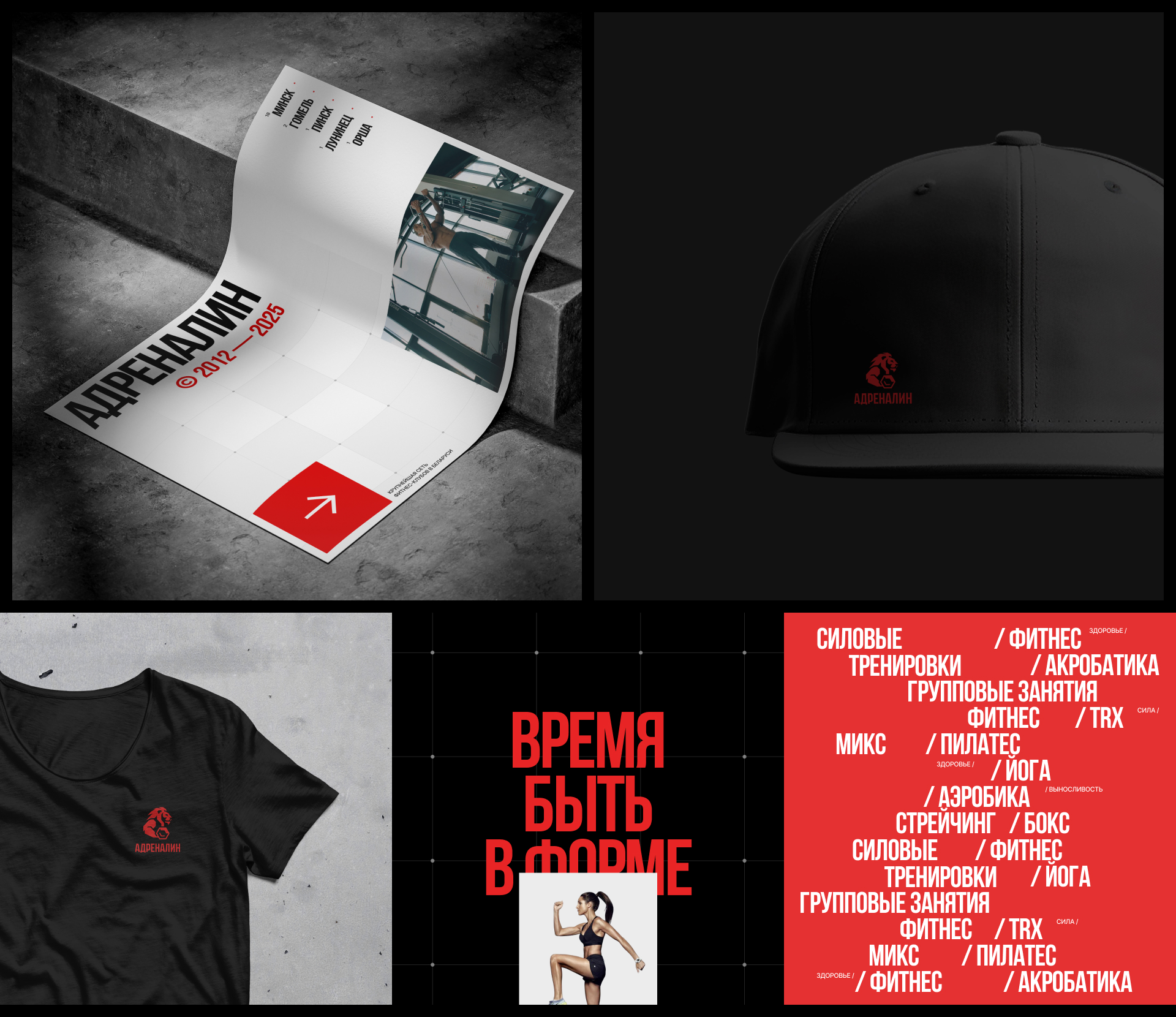 АДРЕНАЛИН / Крупнейшая фитнес сеть — Изображение №6 — Интерфейсы, Брендинг на Dprofile