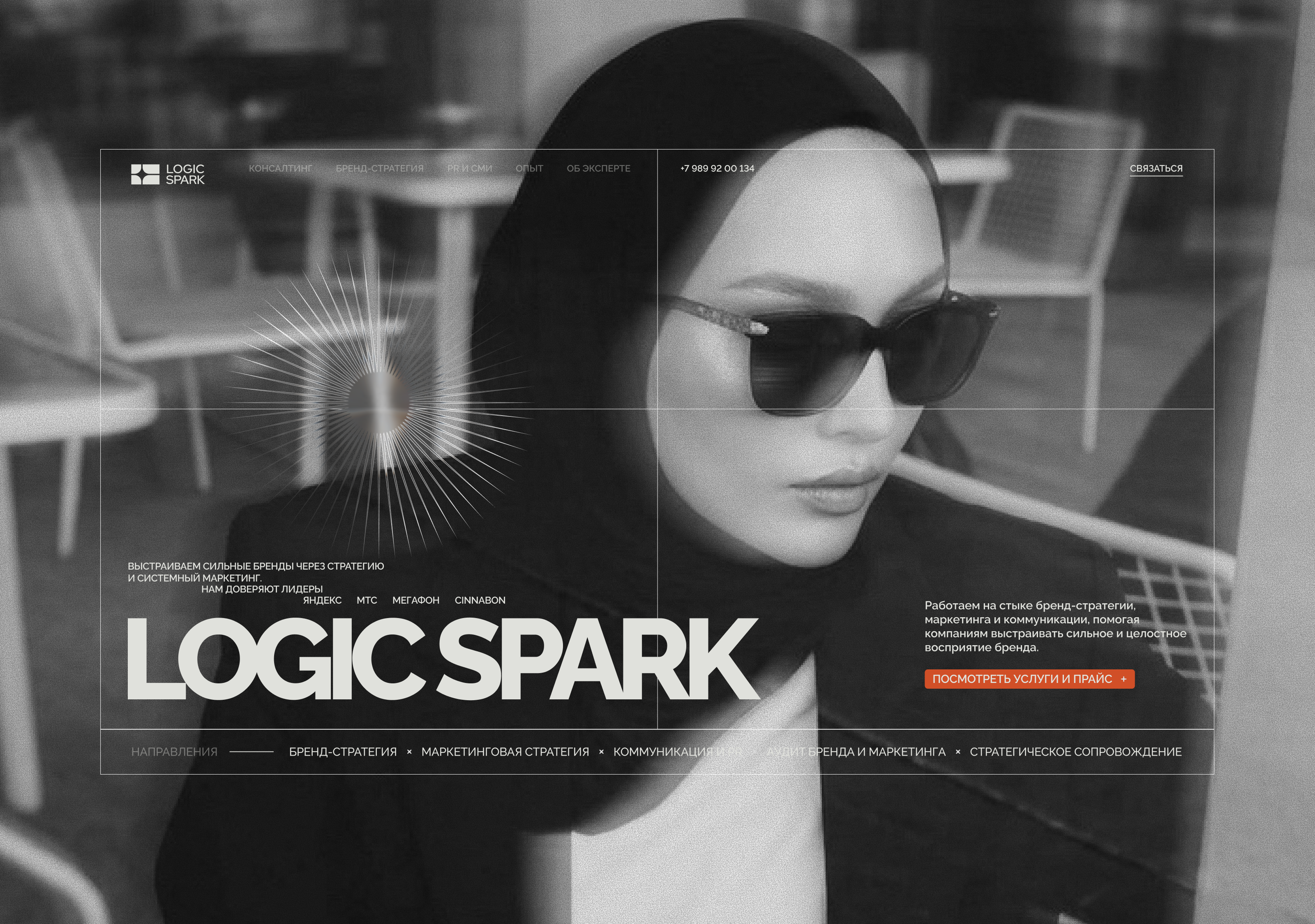 LOGICSPARK / website — Изображение №1 — Интерфейсы на Dprofile