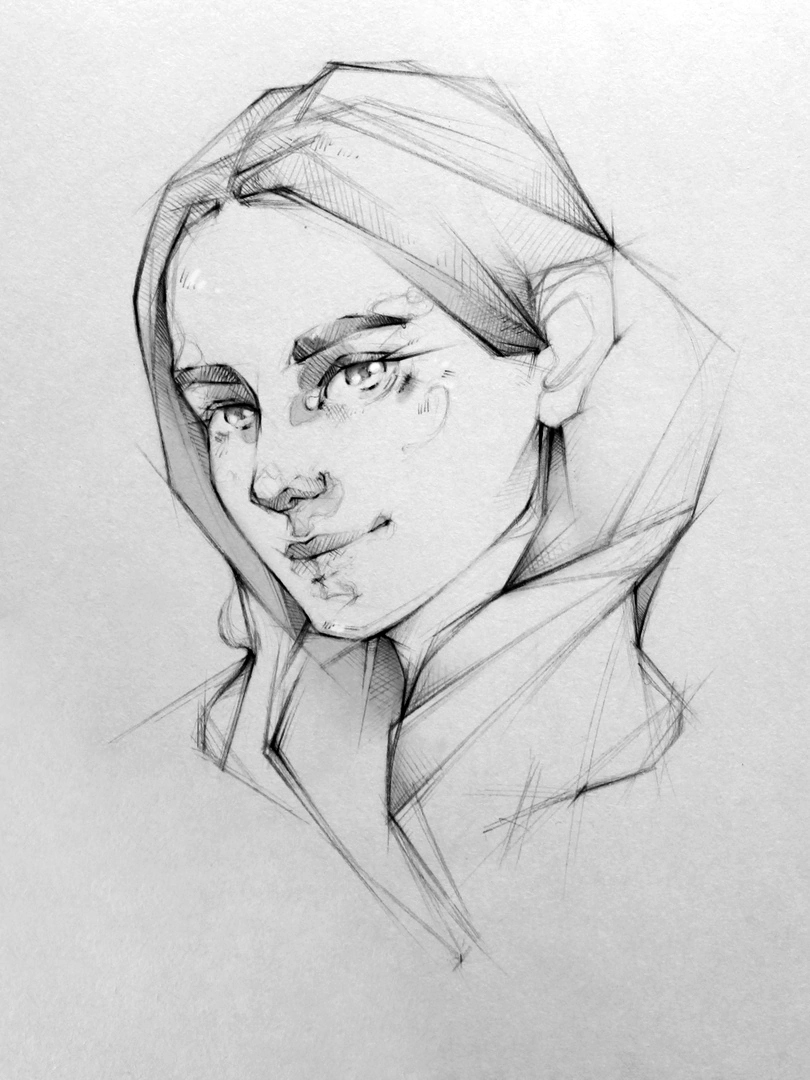 Карандашные лица — Изображение №6 — Иллюстрация, Графика на Dprofile