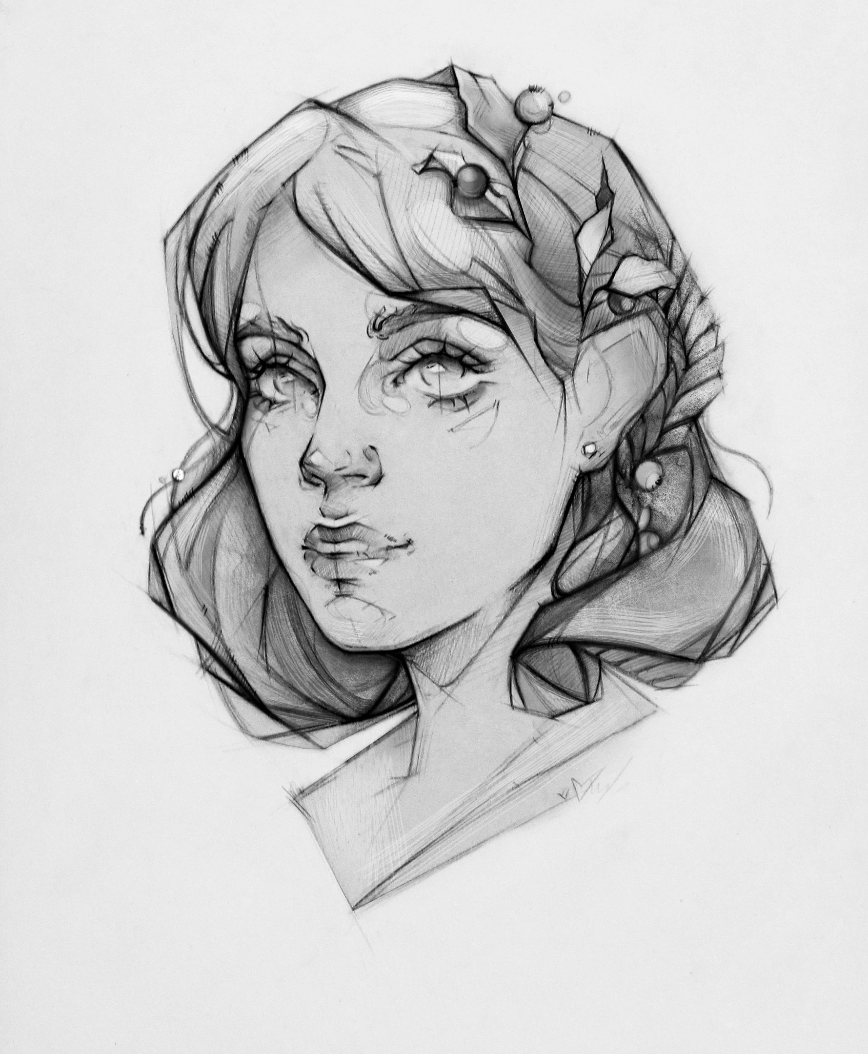 Карандашные лица — Изображение №5 — Иллюстрация, Графика на Dprofile