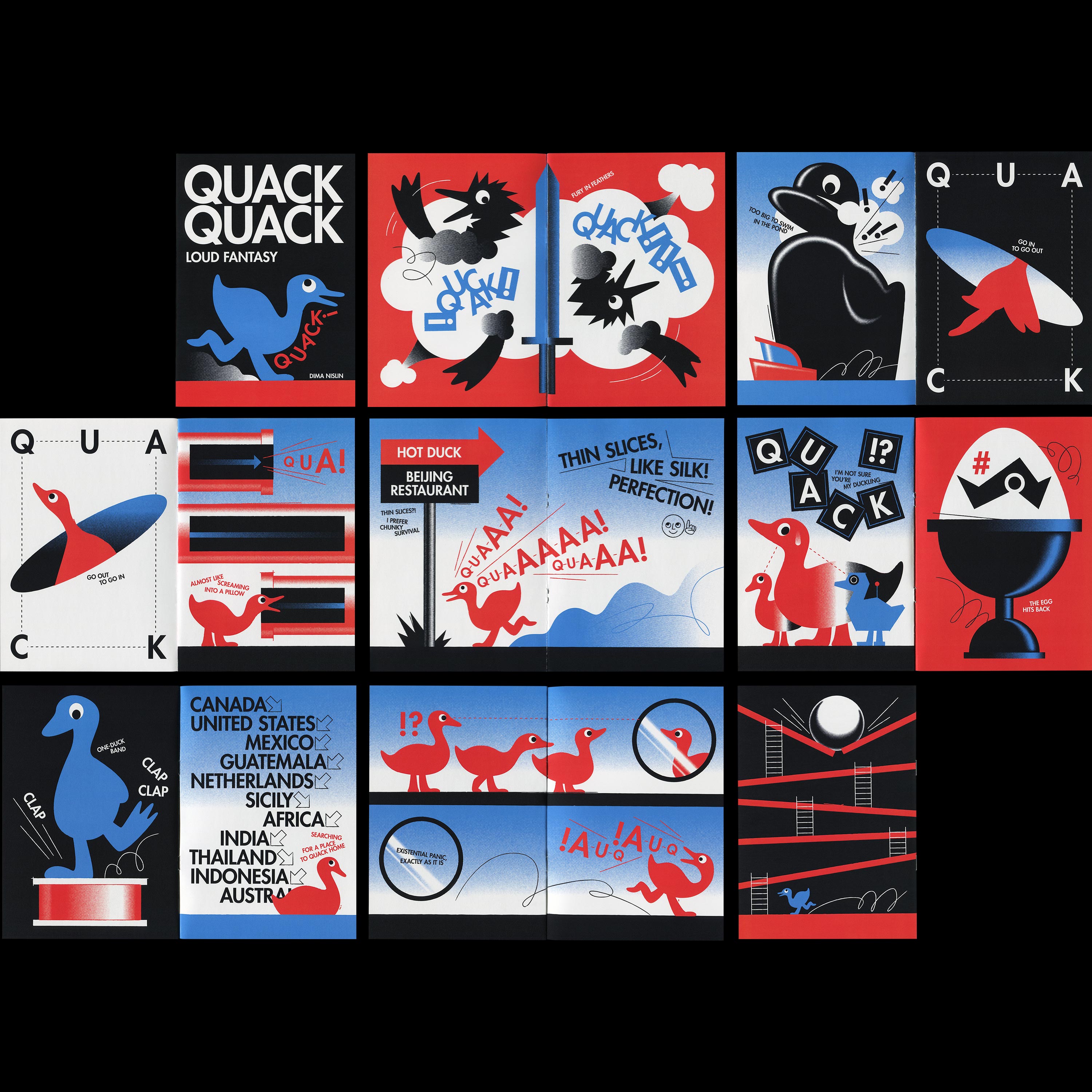 QUACK QUACK: LOUD FANTASY — Изображение №2 — Иллюстрация, Графика на Dprofile