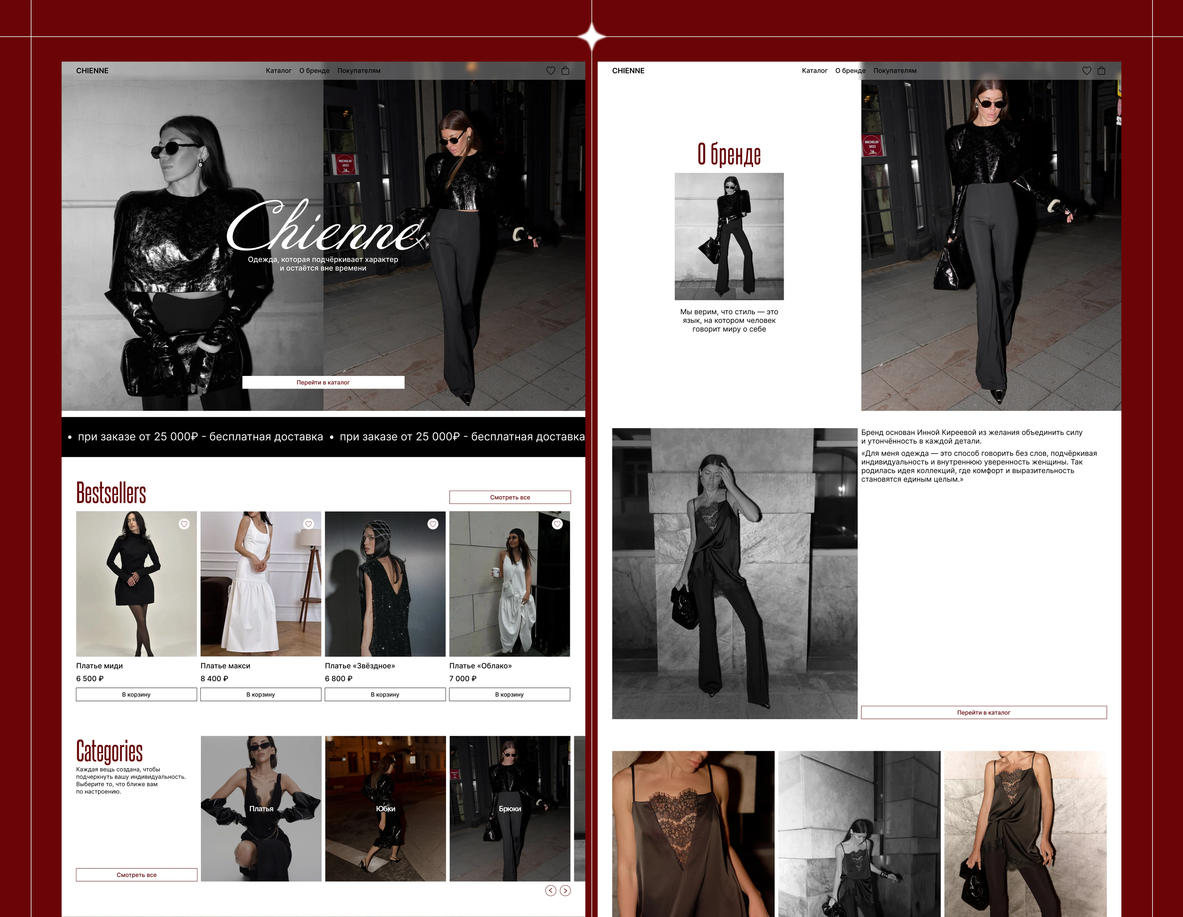 Стильный интернет-магазин женской одежды — Изображение №15 — Интерфейсы на Dprofile
