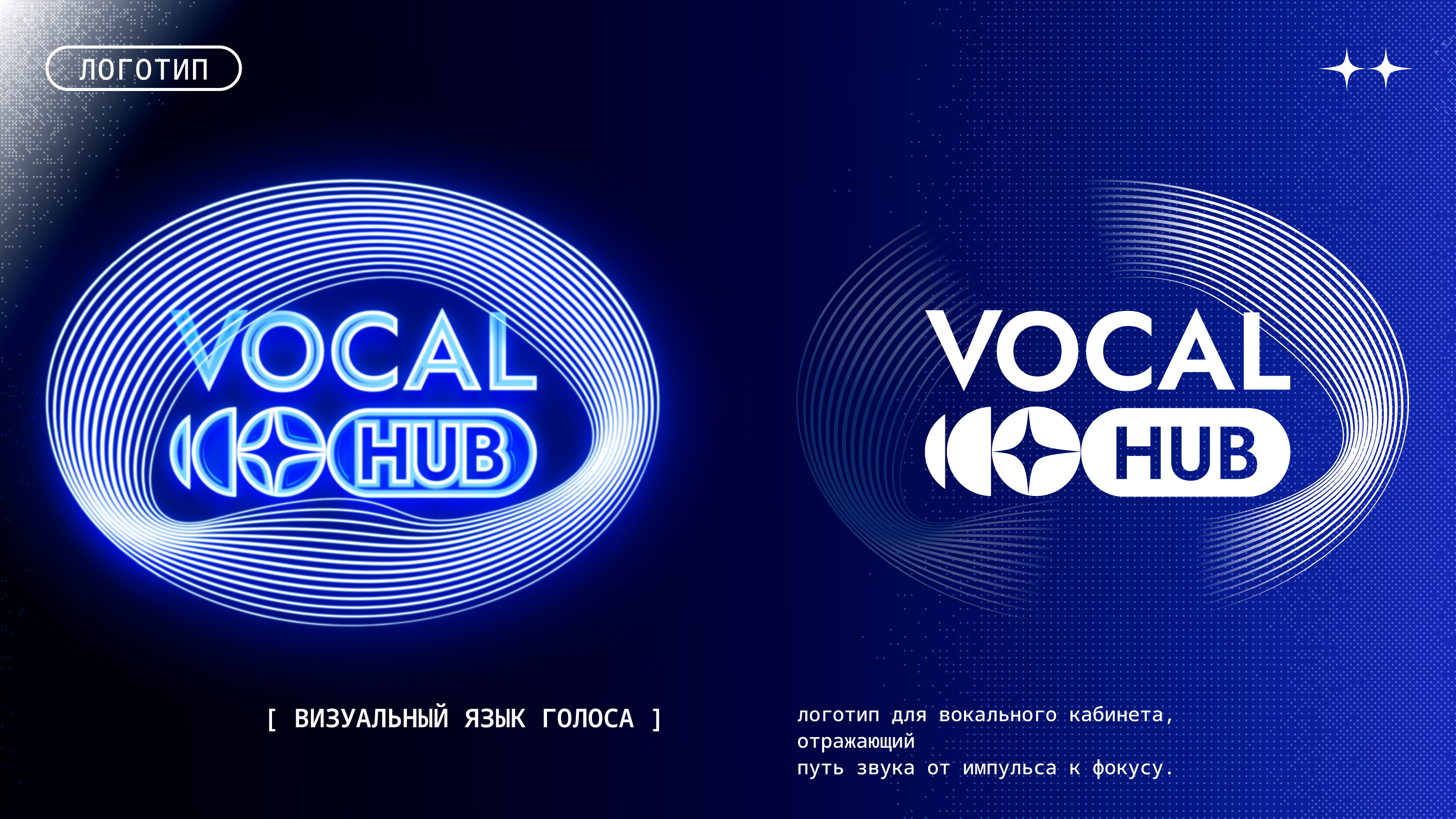 Логотип для VOCAL HUB [ вокальный кабинет ] — Изображение №2 — Брендинг, Графика на Dprofile