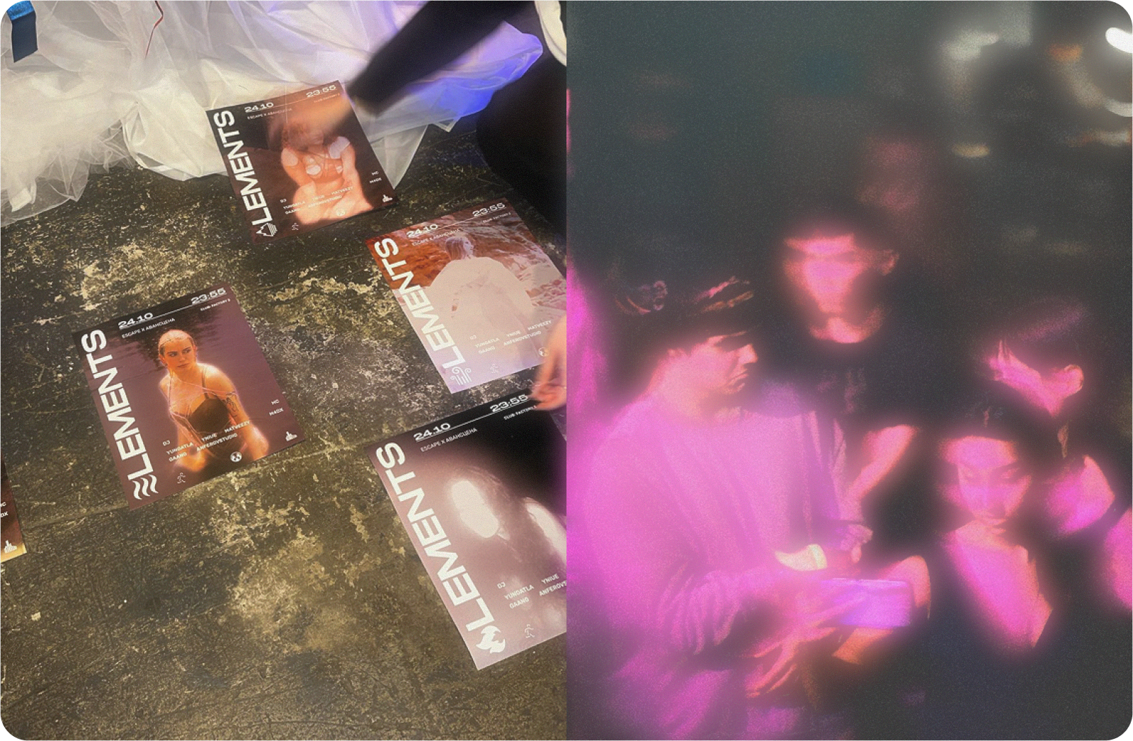 Escape Party - серия ночных мероприятий — Изображение №10 — Брендинг на Dprofile