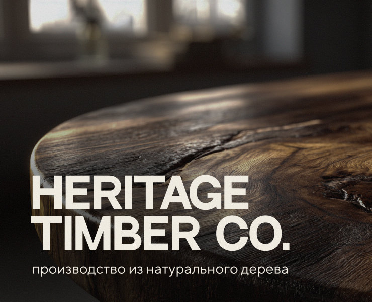 Heritage Timber Co. — брендинг и лендинг на Dprofile