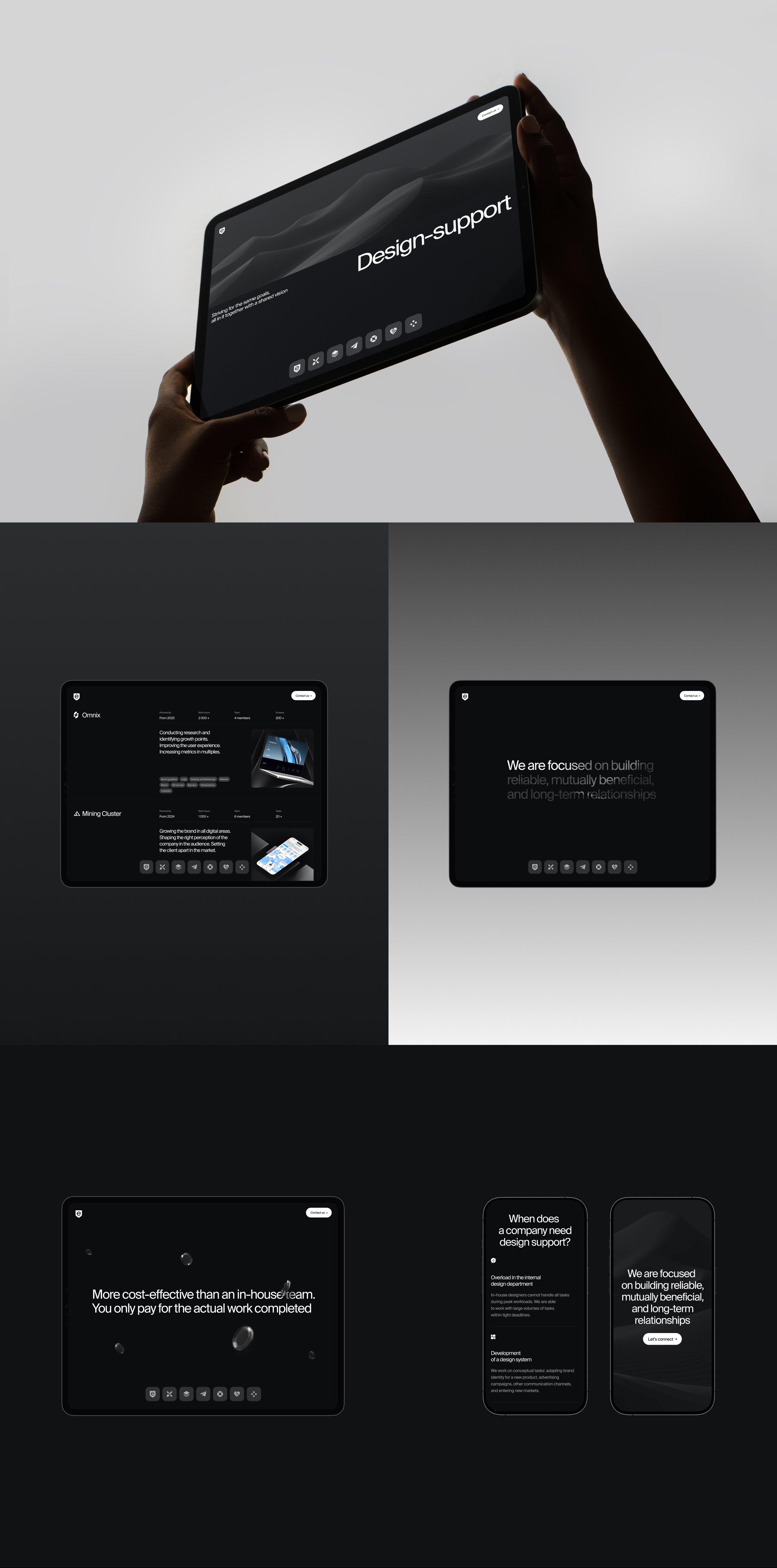 Echelon — Website — Изображение №6 — Интерфейсы на Dprofile