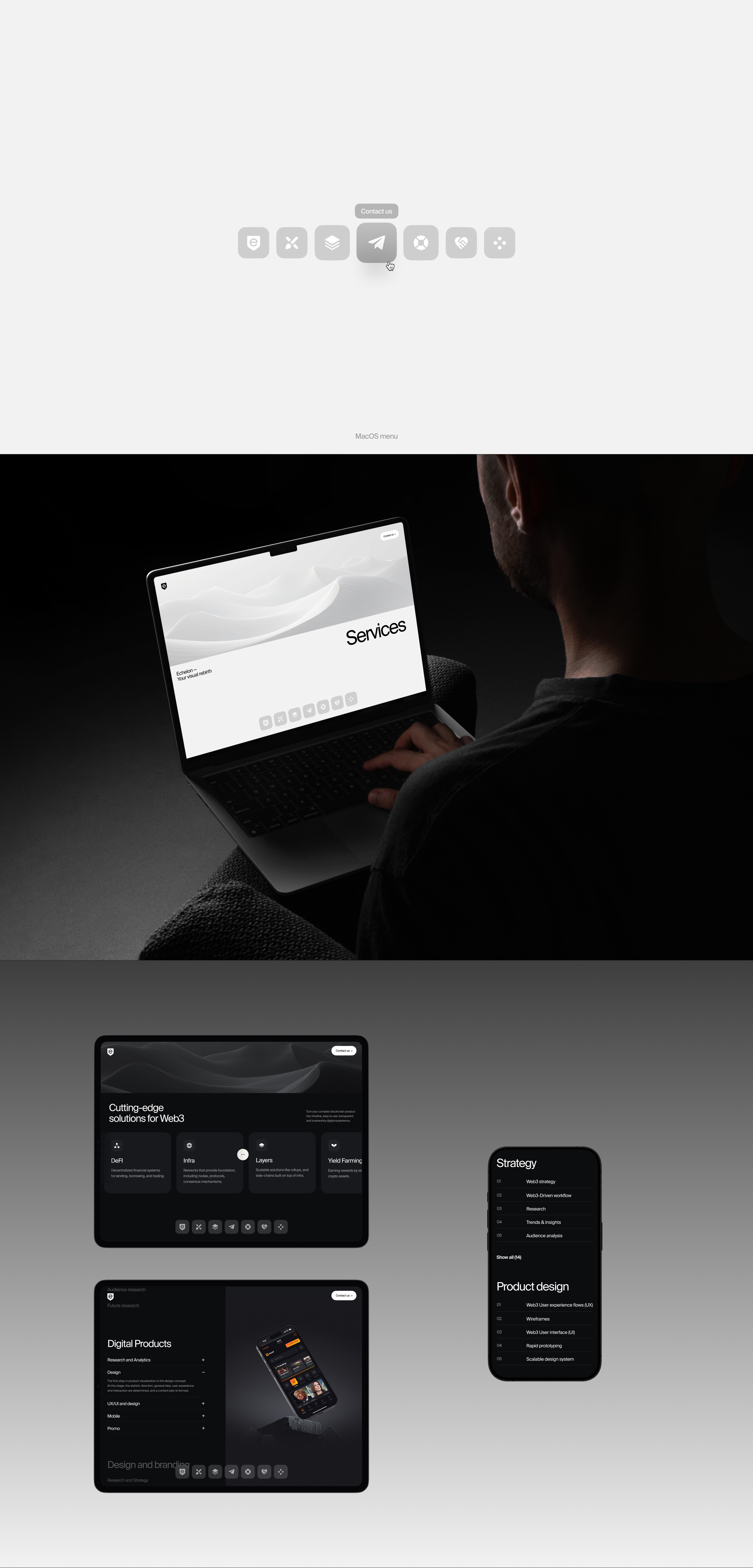 Echelon — Website — Изображение №4 — Интерфейсы на Dprofile