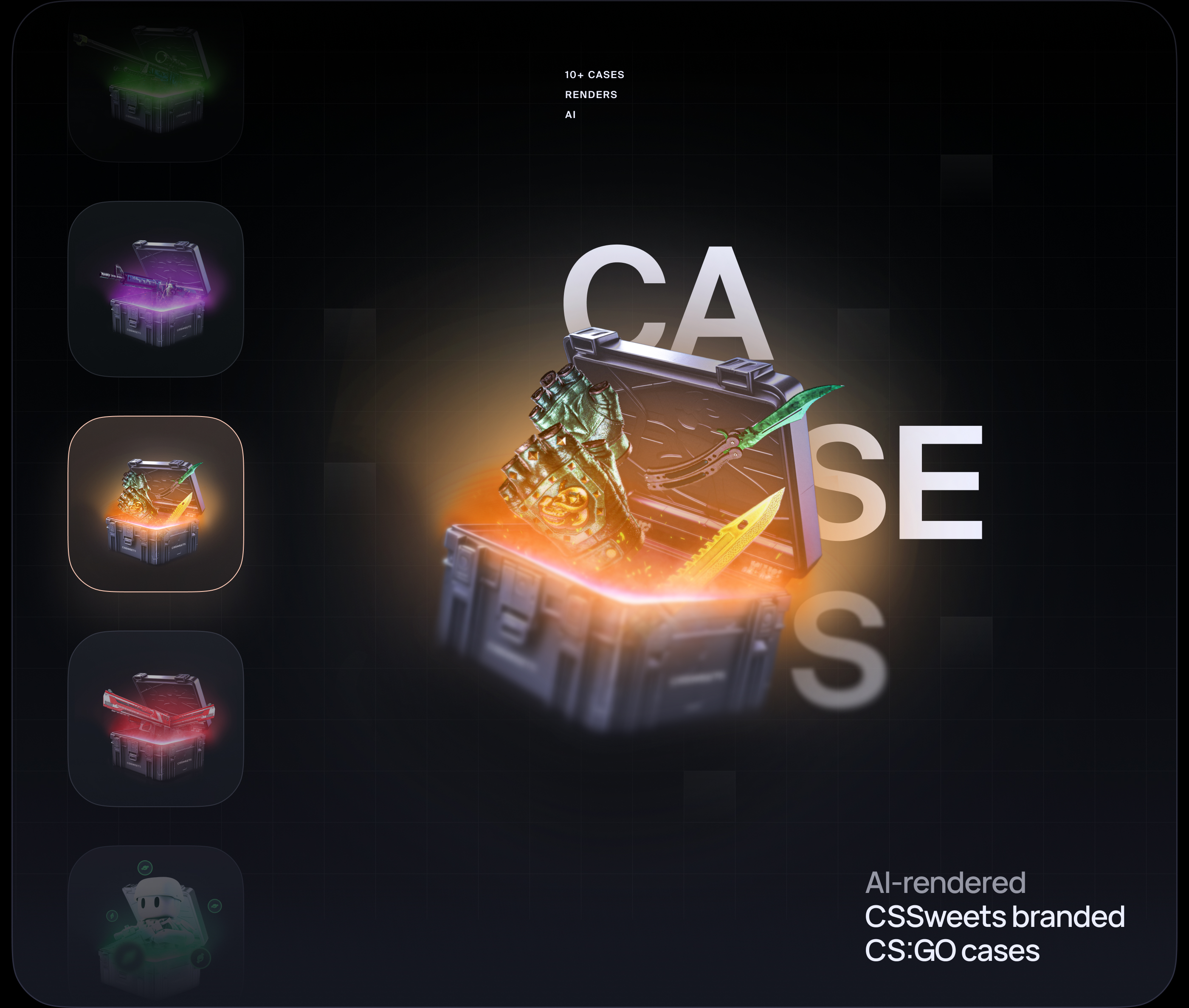 CSSweets — Interface & Branding & AI — Изображение №14 — Интерфейсы, Брендинг на Dprofile