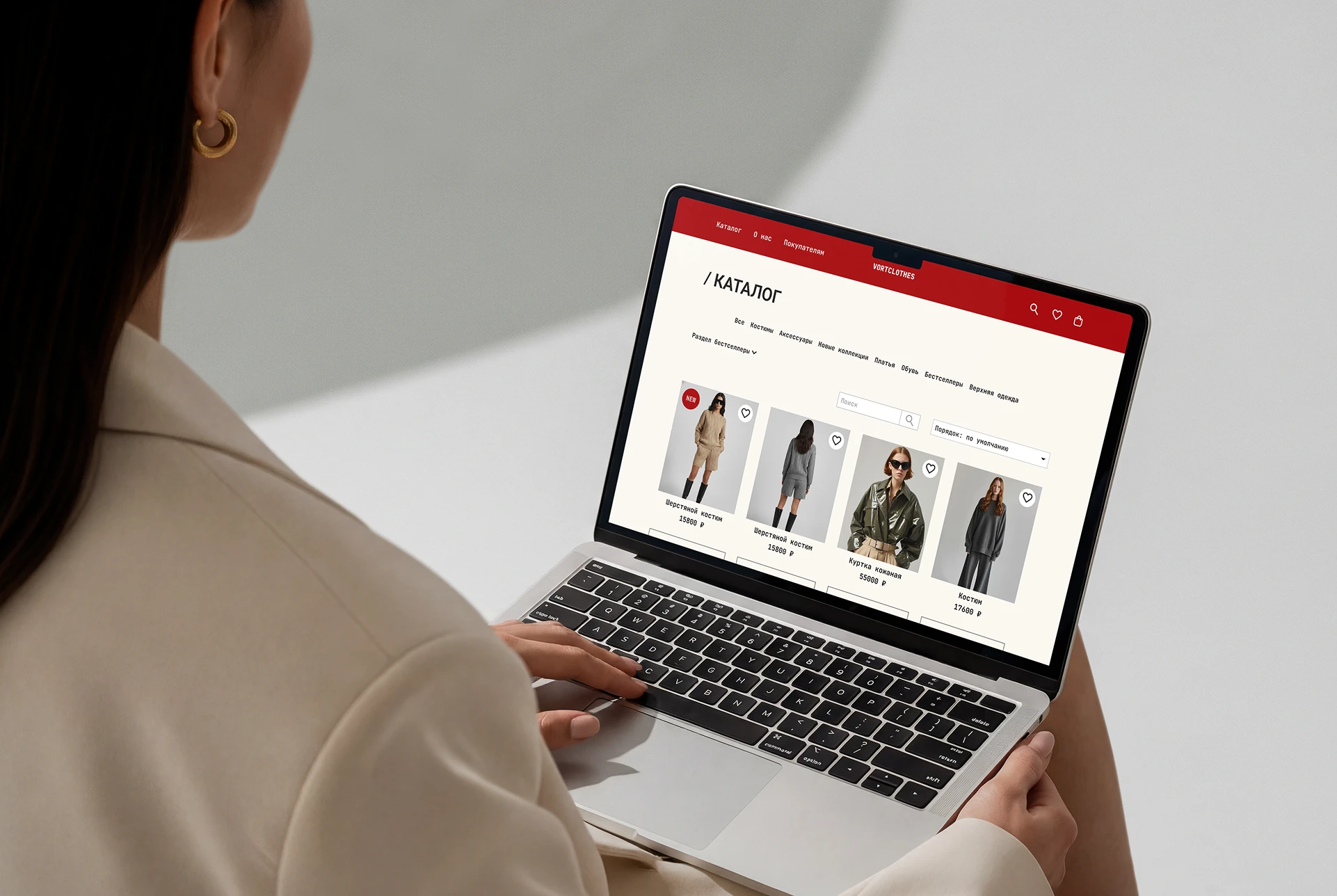 Интернет-магазин одежды — Изображение №15 — Интерфейсы, Брендинг на Dprofile