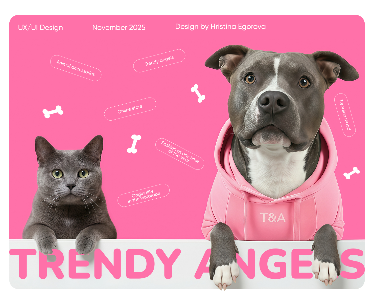 Интернет магазин для животных / Online store for animal — Интерфейсы на Dprofile