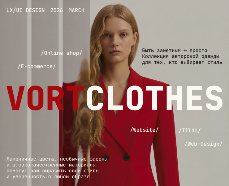 Интернет-магазин одежды — Интерфейсы, Брендинг на Dprofile