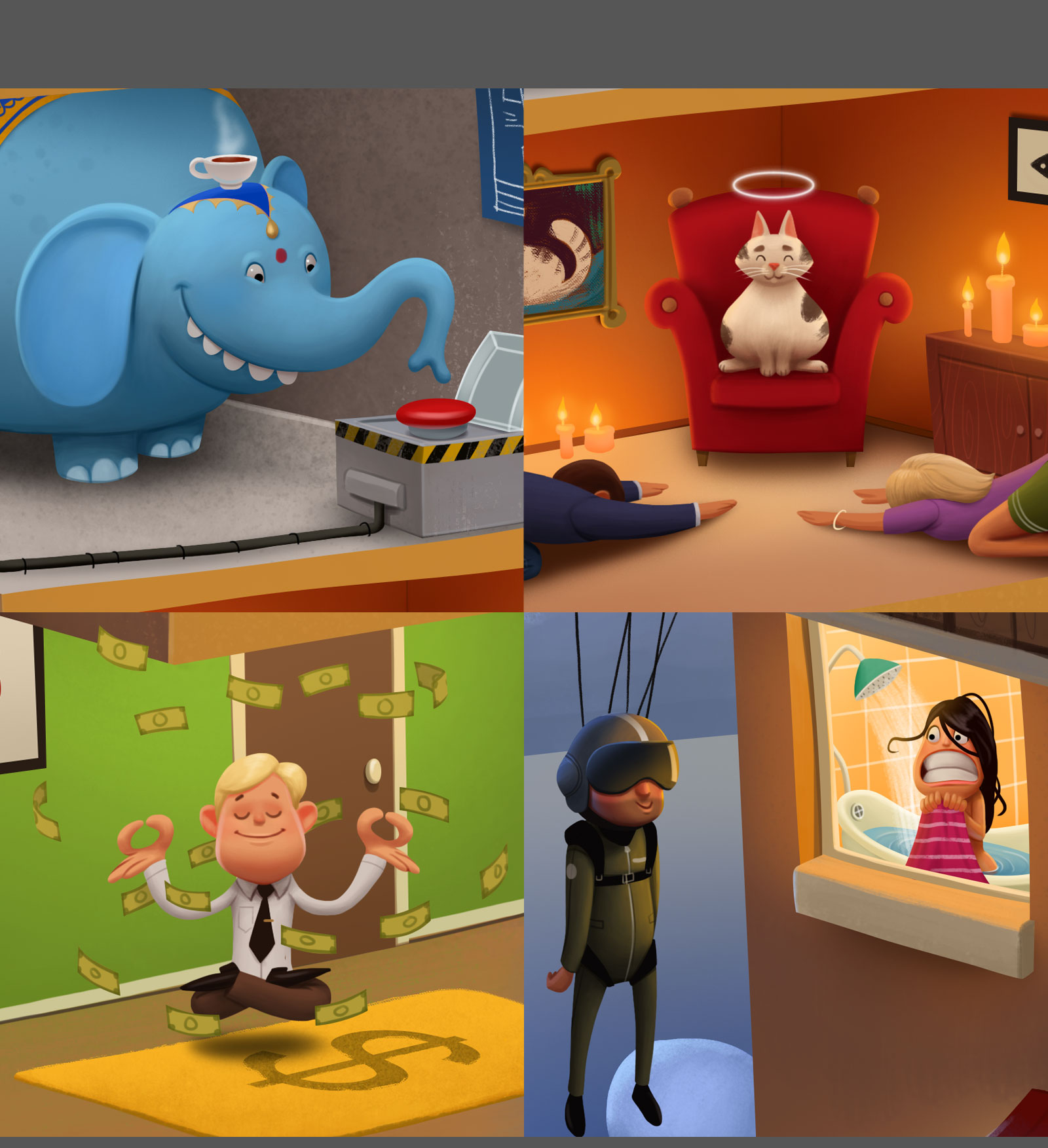 Календарь+настольная игра — Изображение №25 — Иллюстрация, Графика на Dprofile