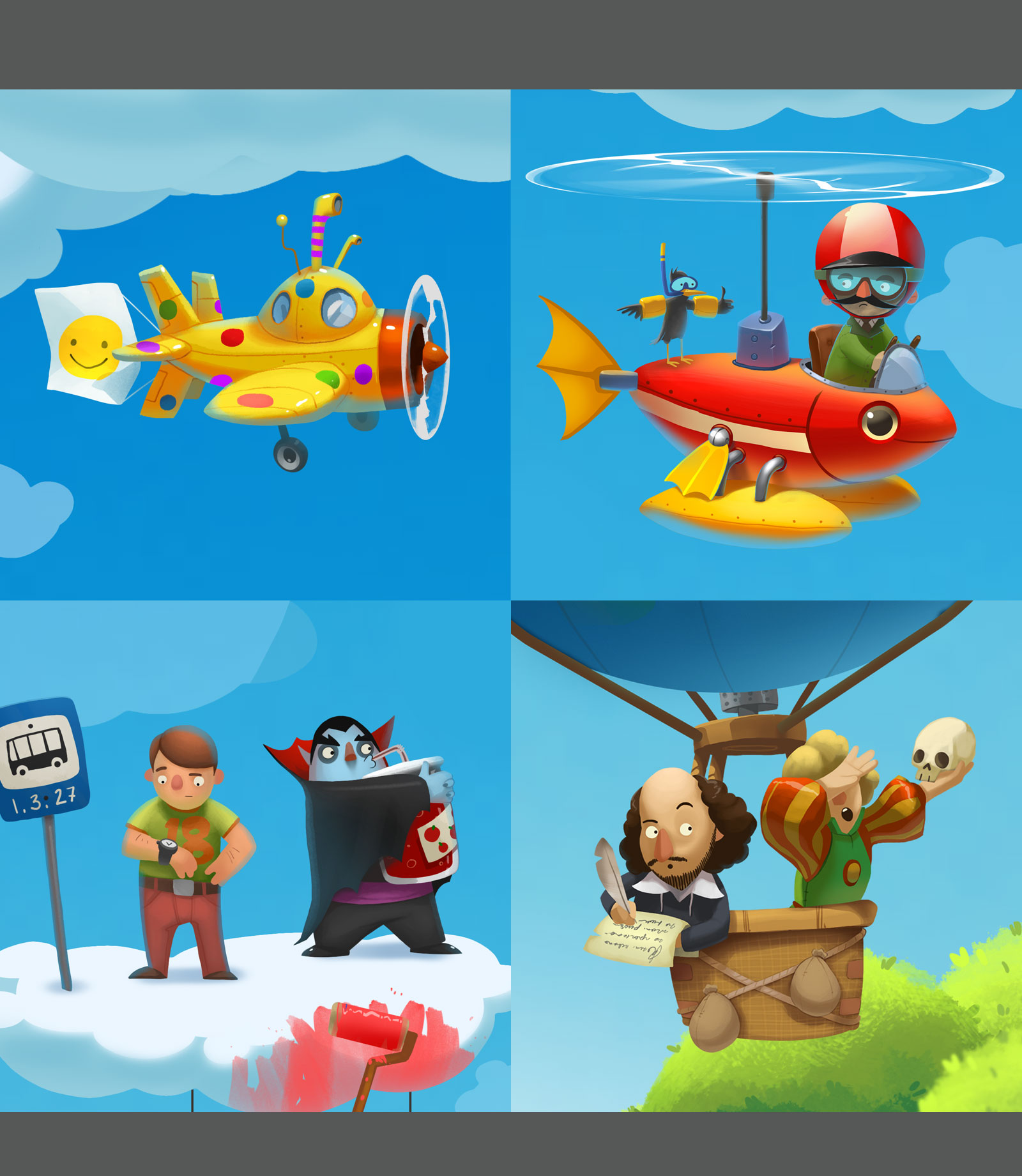 Календарь+настольная игра — Изображение №9 — Иллюстрация, Графика на Dprofile