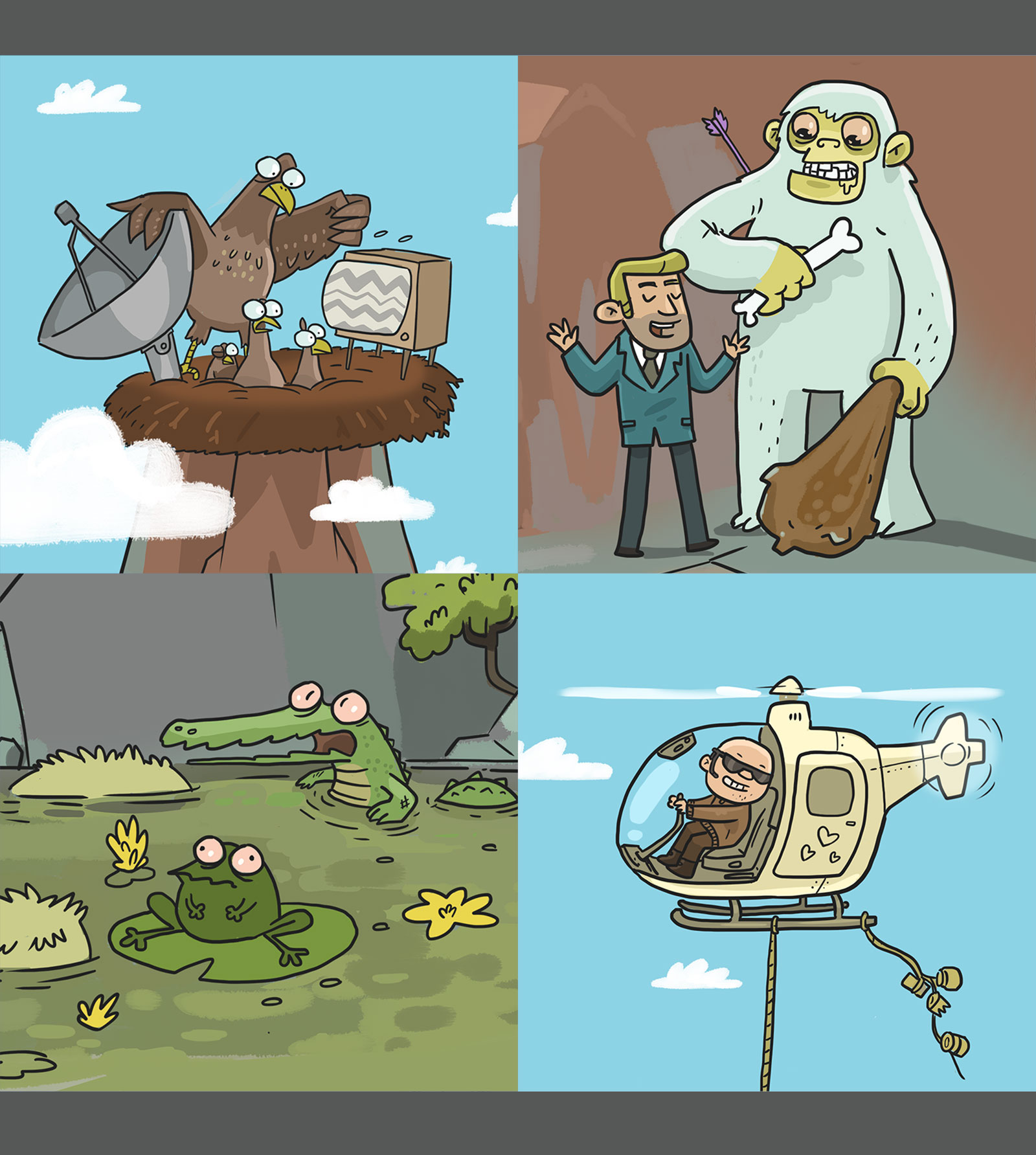 Календарь+настольная игра — Изображение №5 — Иллюстрация, Графика на Dprofile