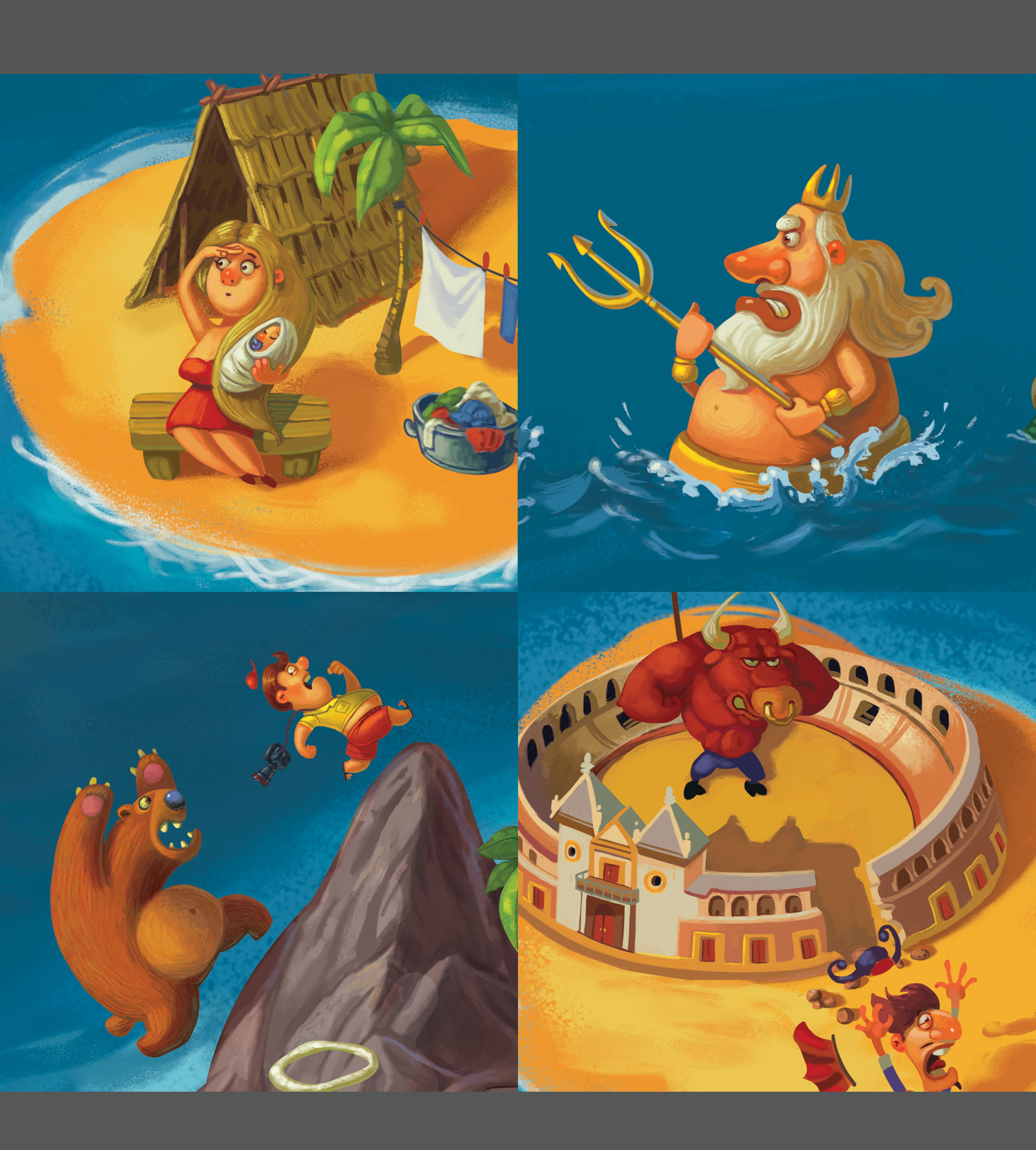 Календарь+настольная игра — Изображение №17 — Иллюстрация, Графика на Dprofile